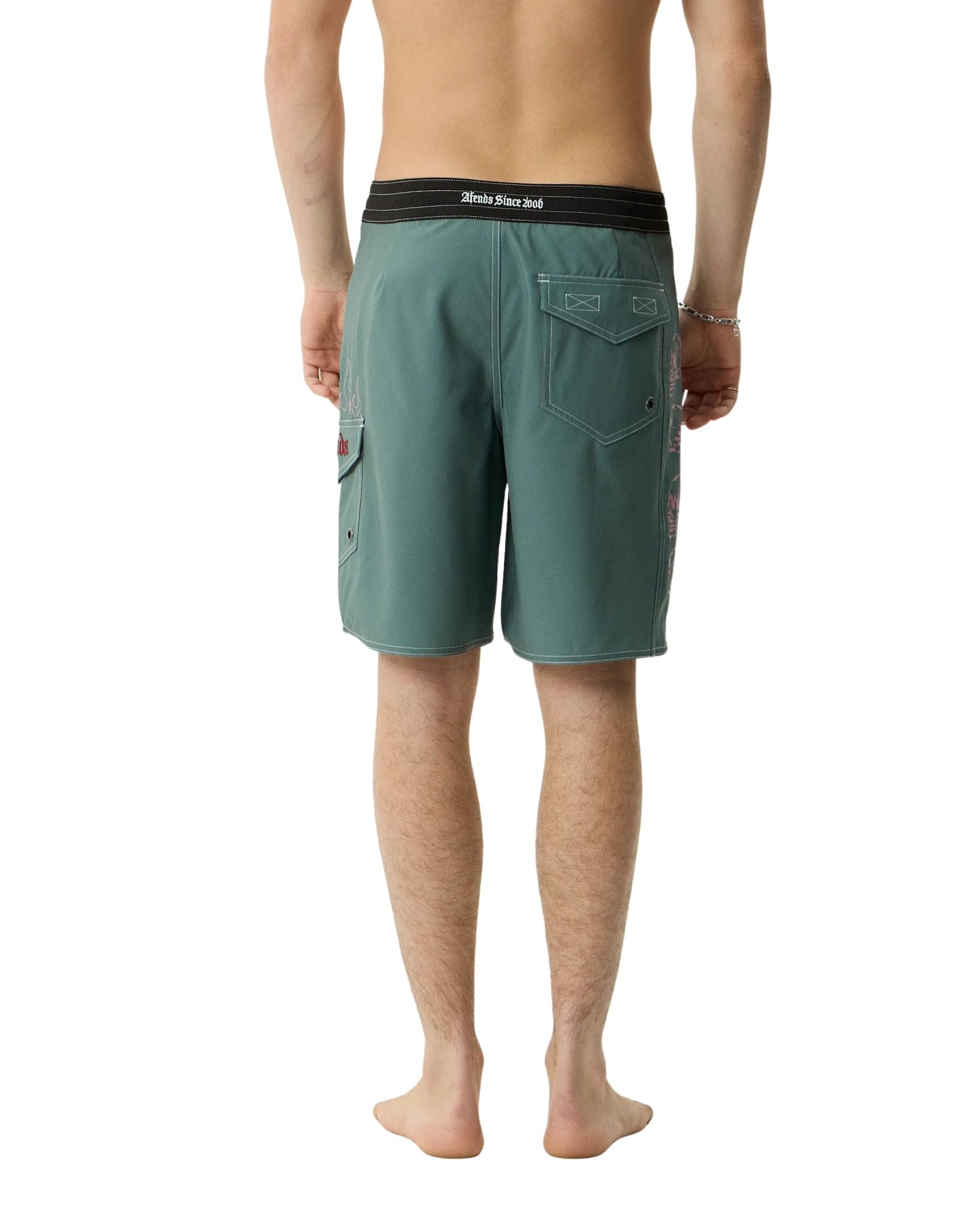 Afends Temporal - Recycled Surf Related V2 Boardshort 18 Inch