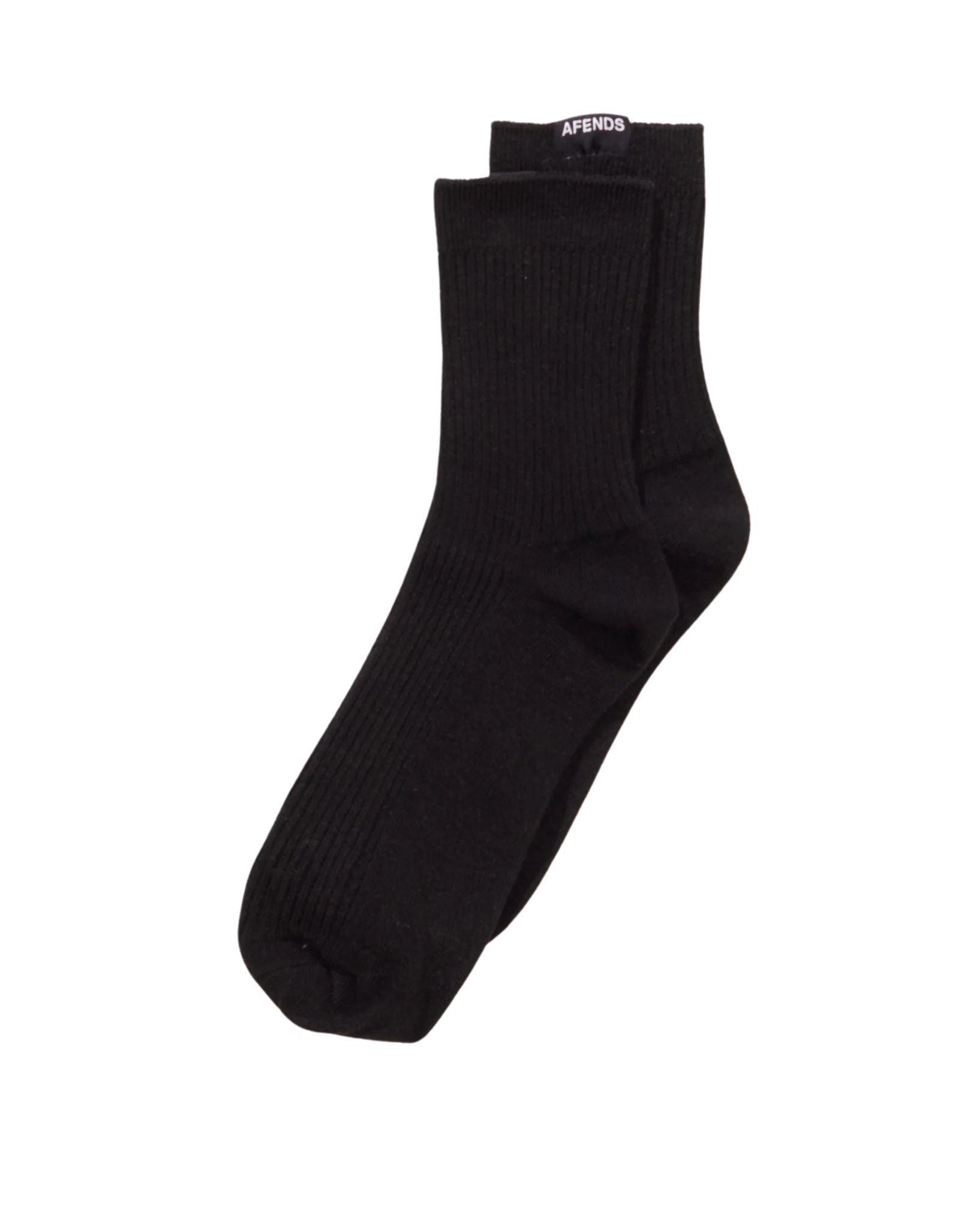 Afends The Essential - Hemp Ribbed Crew Socks