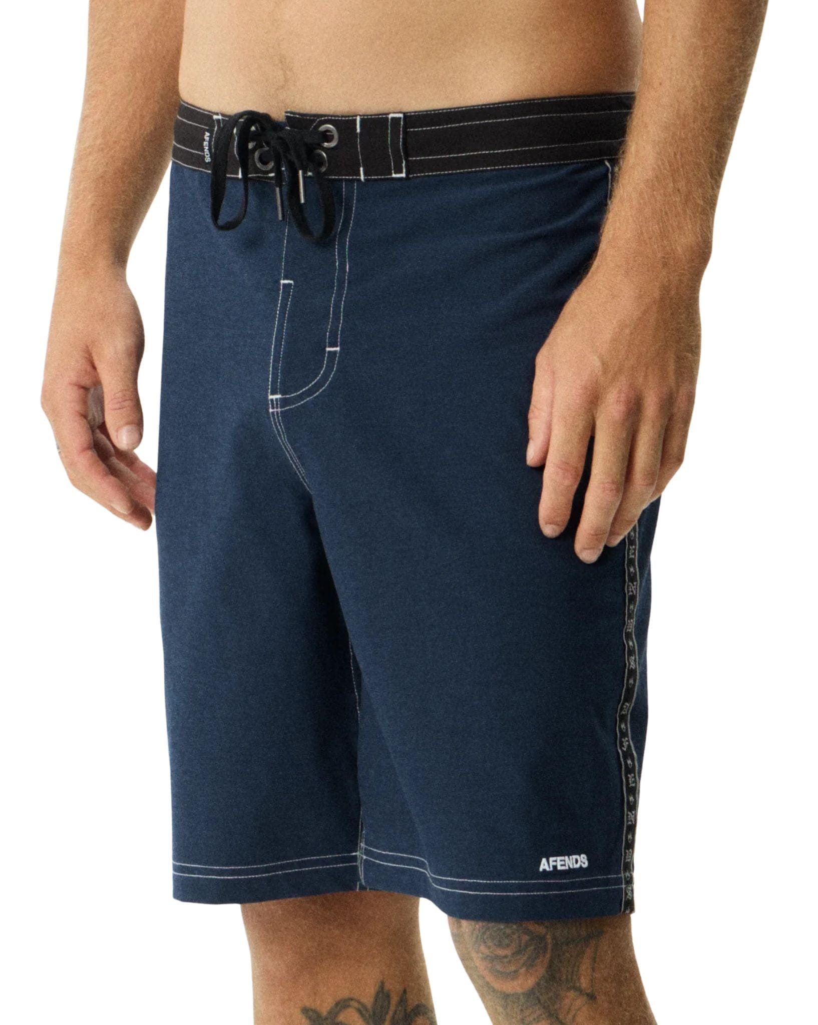 Afends The Wreck - Hemp Fixed Waist Boardshort 20 Inch