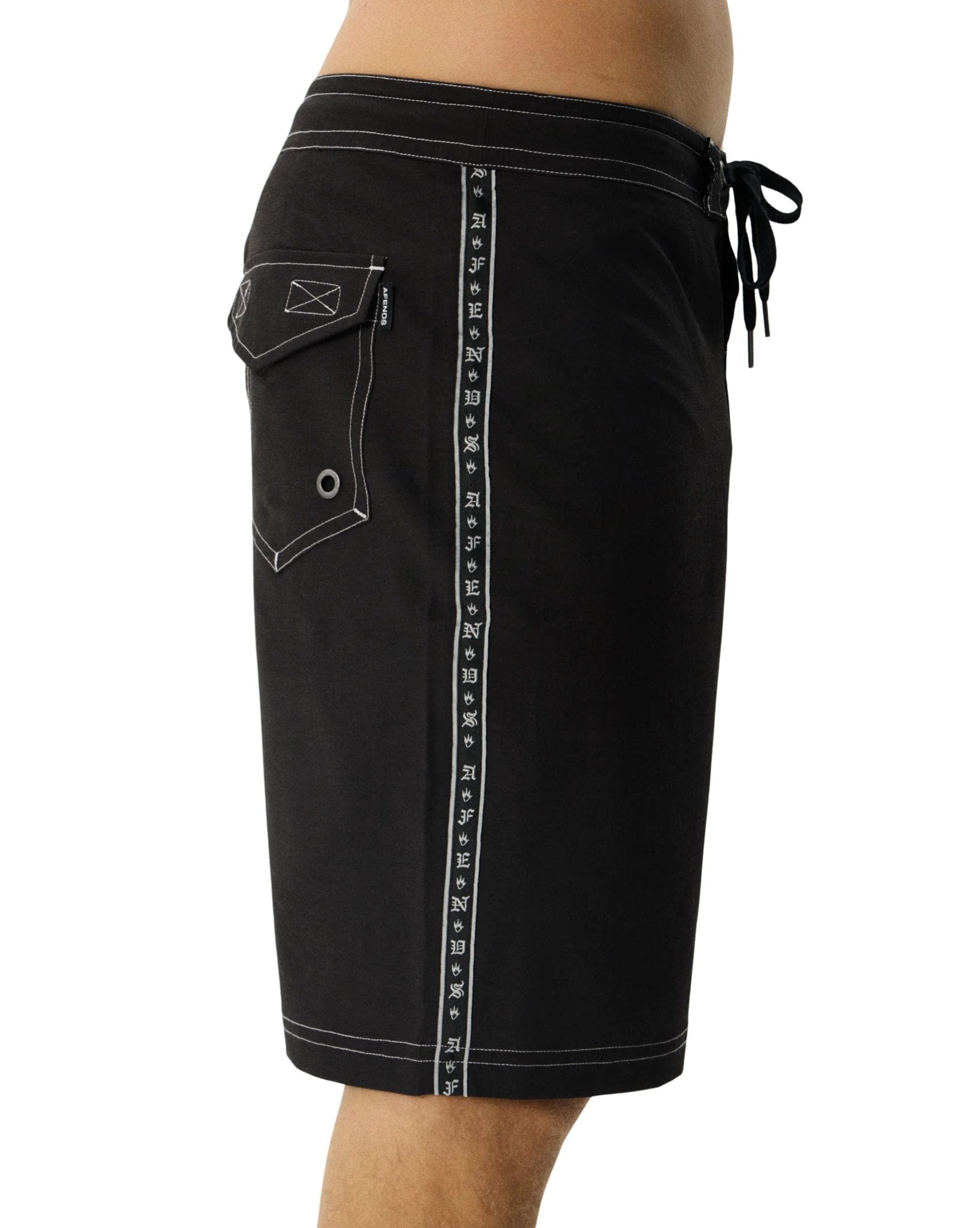 Afends The Wreck - Hemp Fixed Waist Boardshort 20 Inch