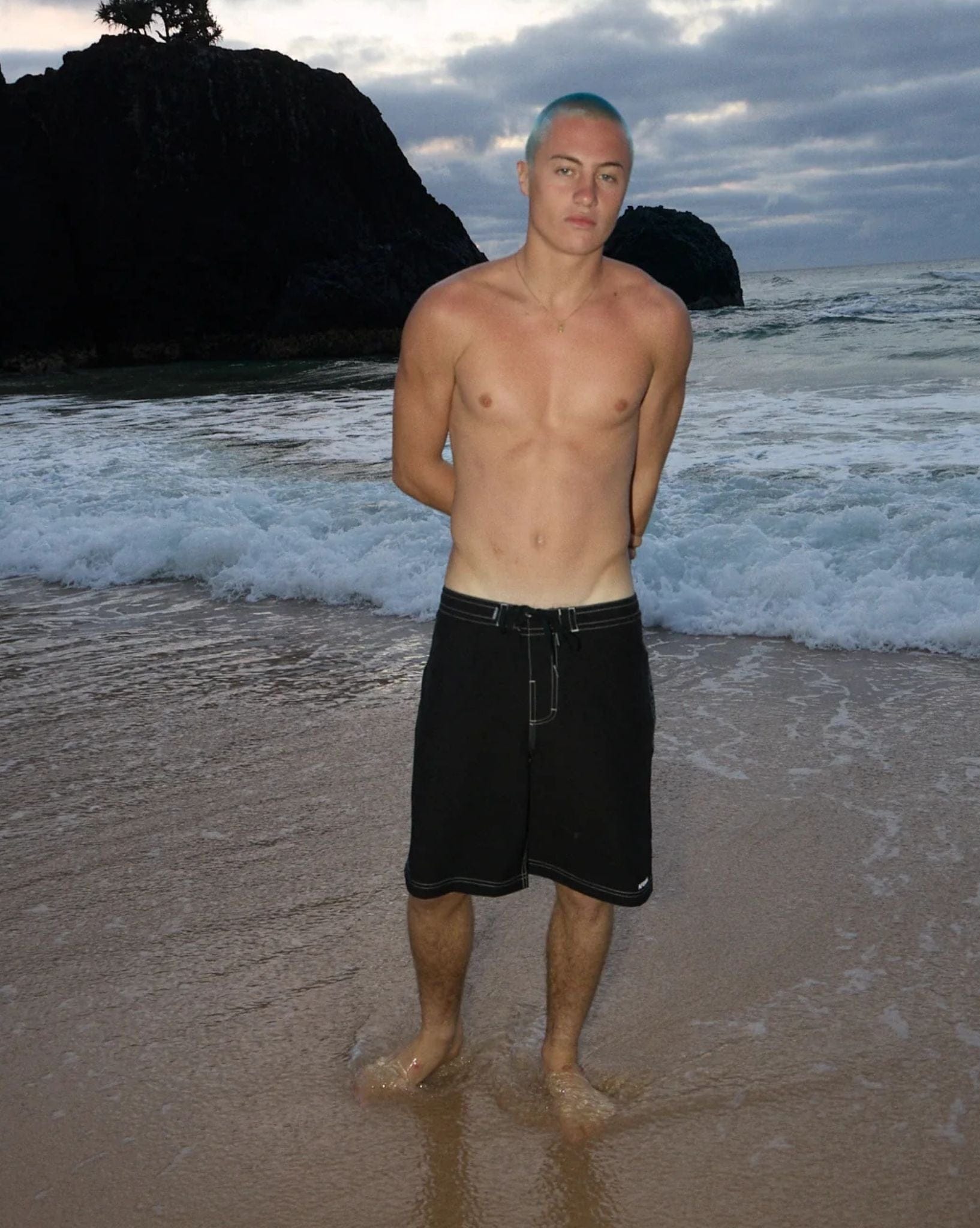 Afends The Wreck - Hemp Fixed Waist Boardshort 20 Inch