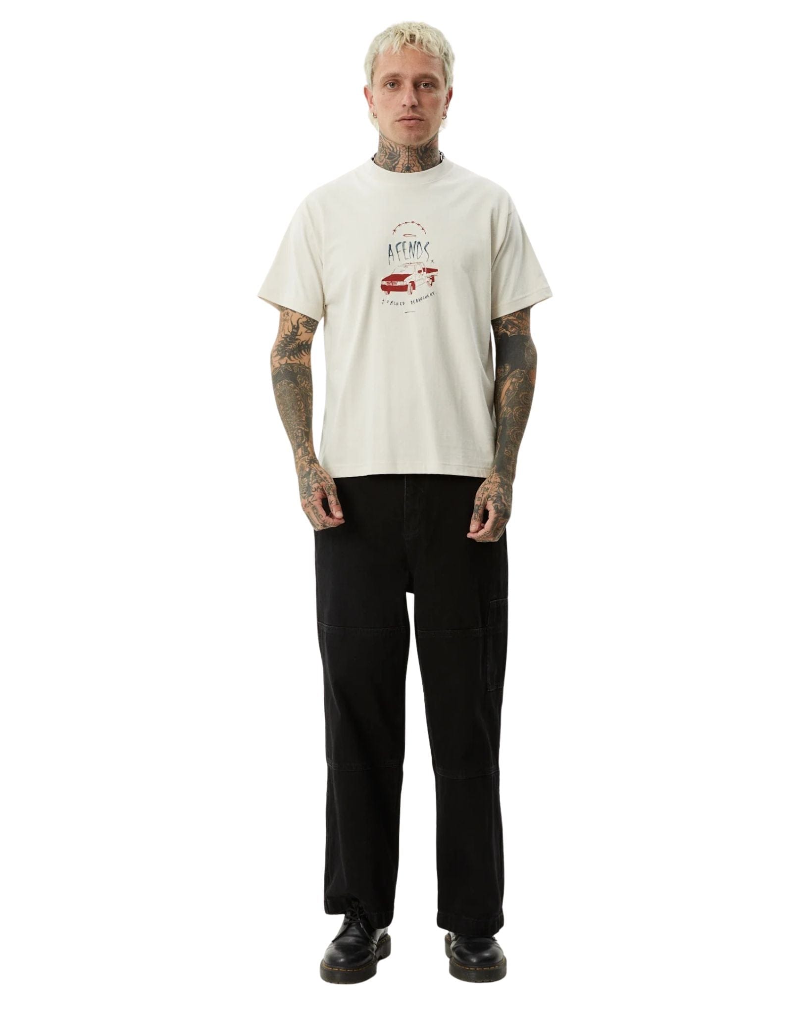 Afends Trayback - Recycled Boxy Fit Tee