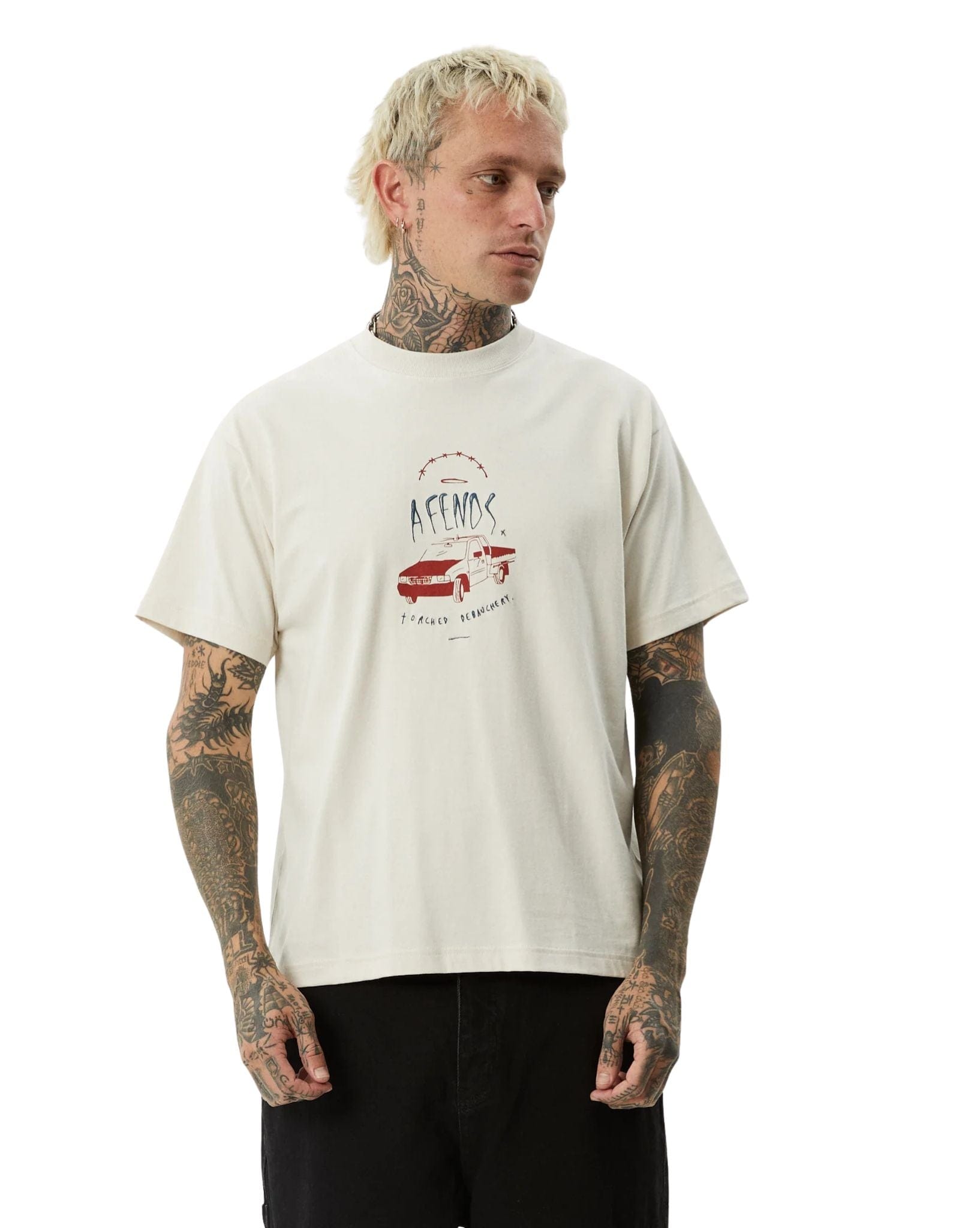 Afends Trayback - Recycled Boxy Fit Tee