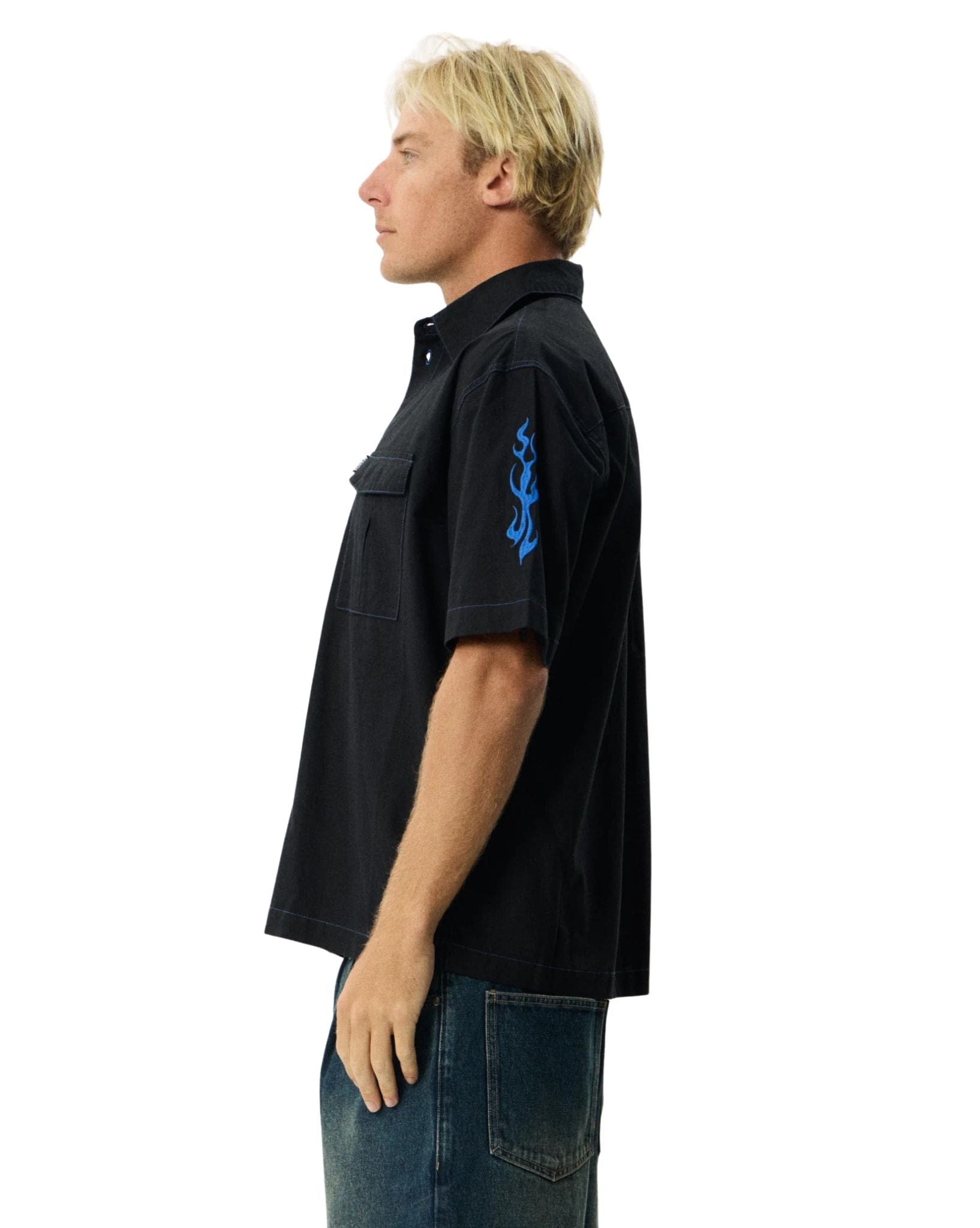 Afends Utility - Hemp Short Sleeve Shirt