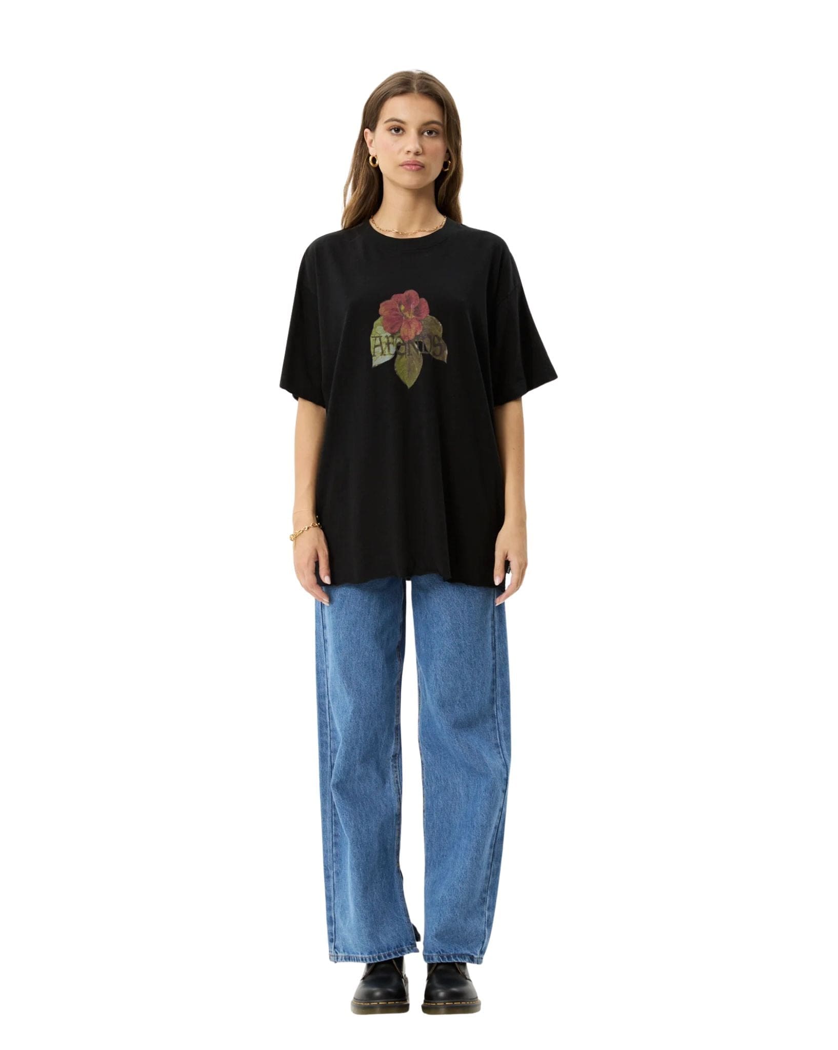 Afends Wildflower - Hemp Oversized Tee