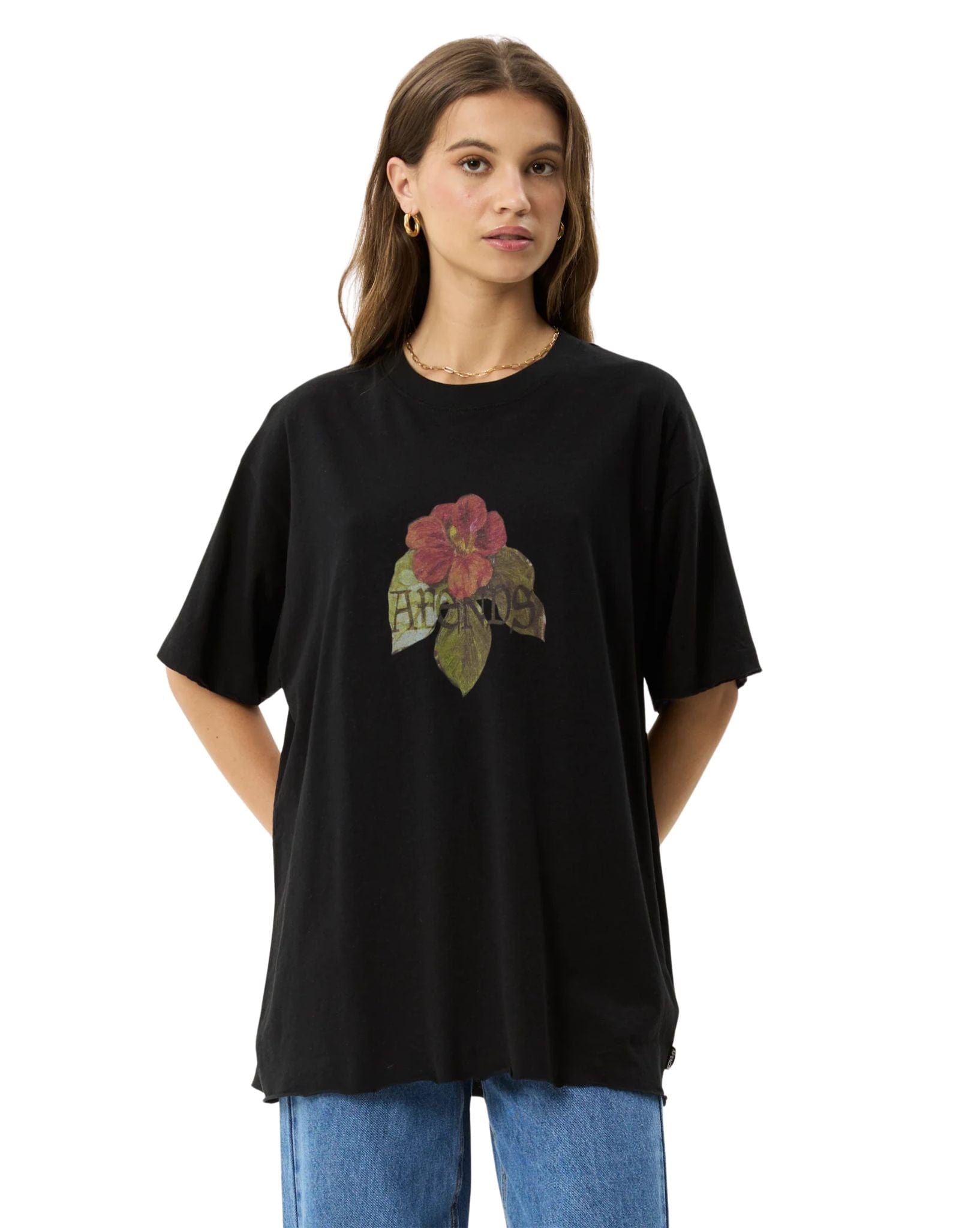 Afends Wildflower - Hemp Oversized Tee