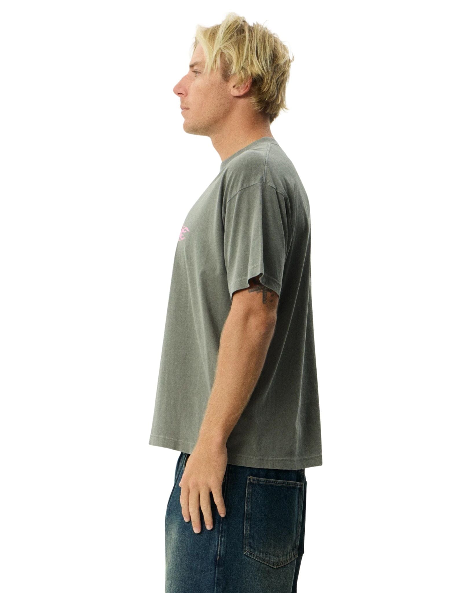 Afends Wiped Out - Hemp Boxy Fit Tee