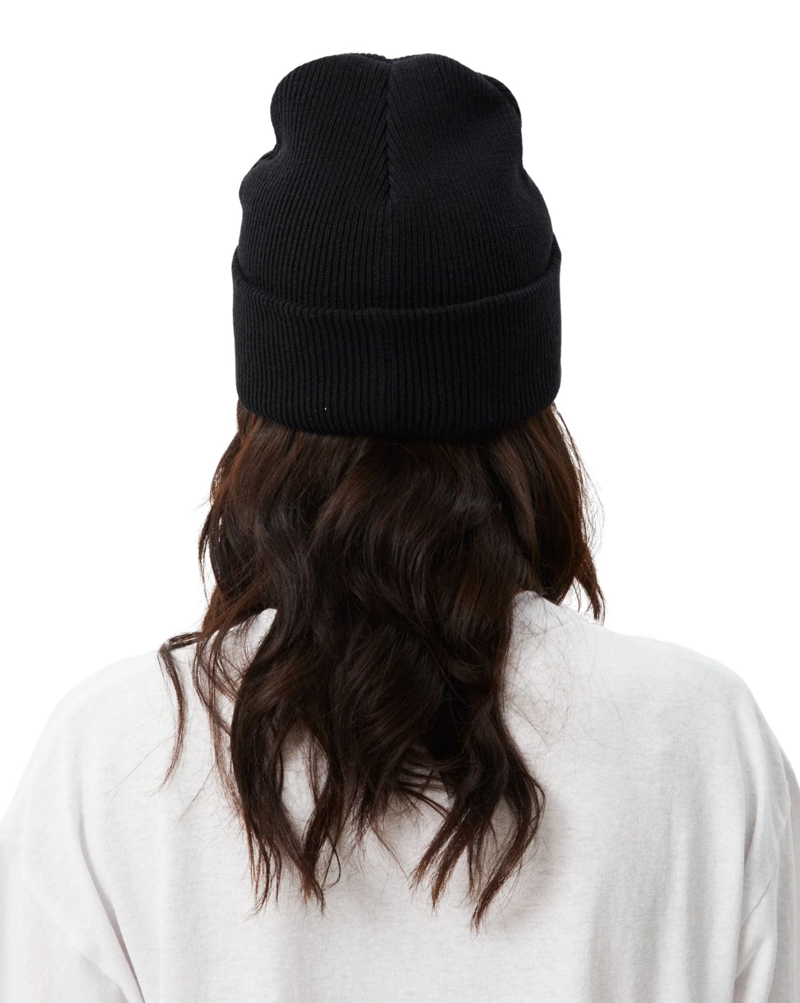 Afends Womens Funhouse Knit Beanie - Black