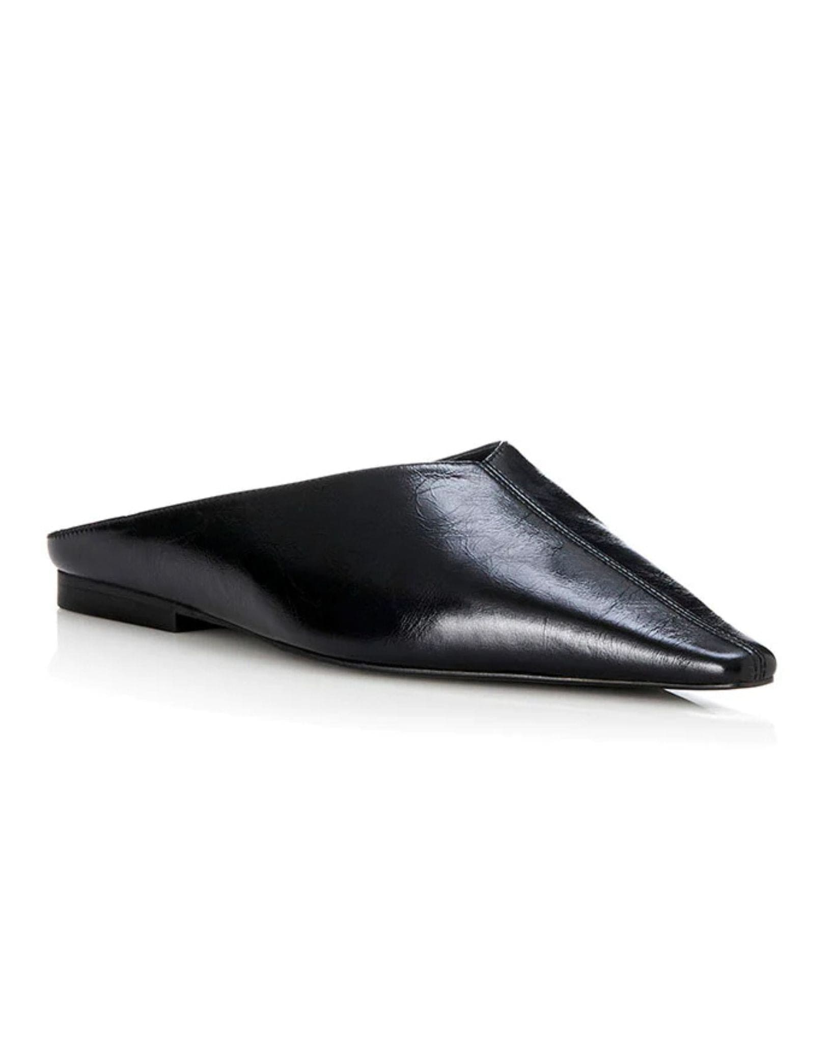 Alias Mae Womens Olive Shoes  - Black Oily Leather