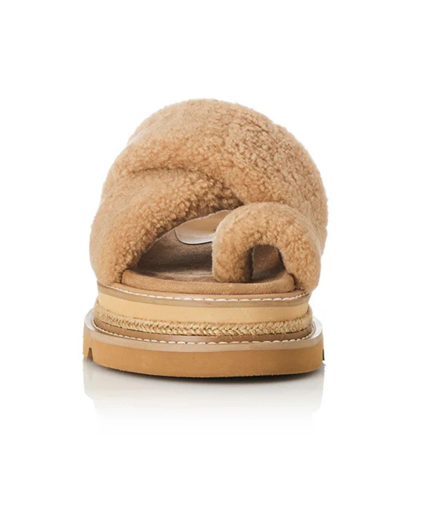 Alias Mae Womens Venga Sandals - Fawn Shearling