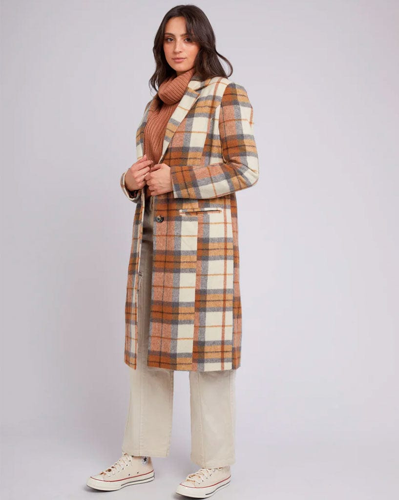 All About Eve Ashton Check Coat