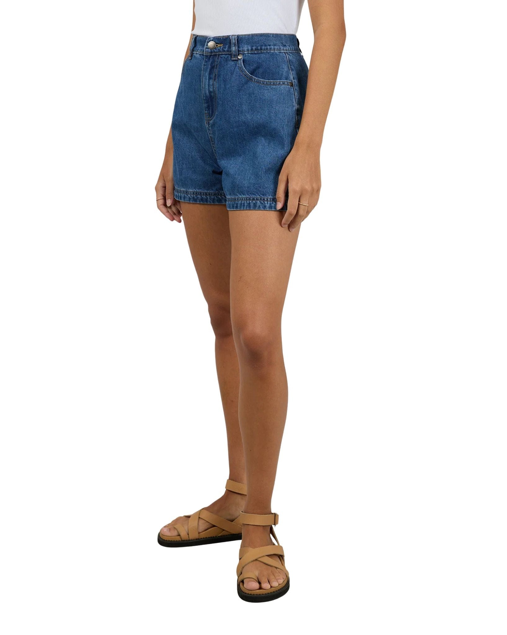 All About Eve Josie Short - Heritage Blue