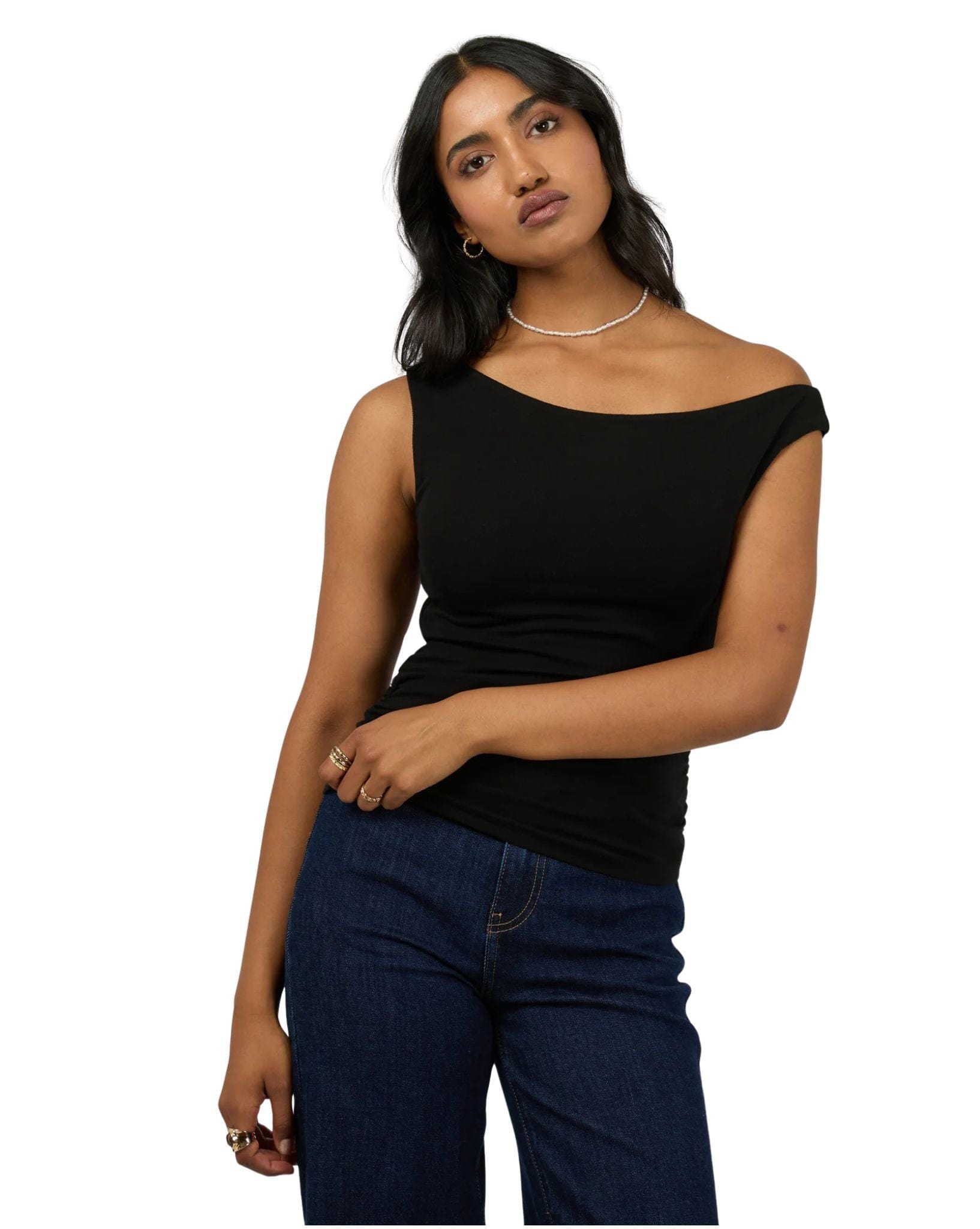 All About Eve Kylie Off Shoulder Top
