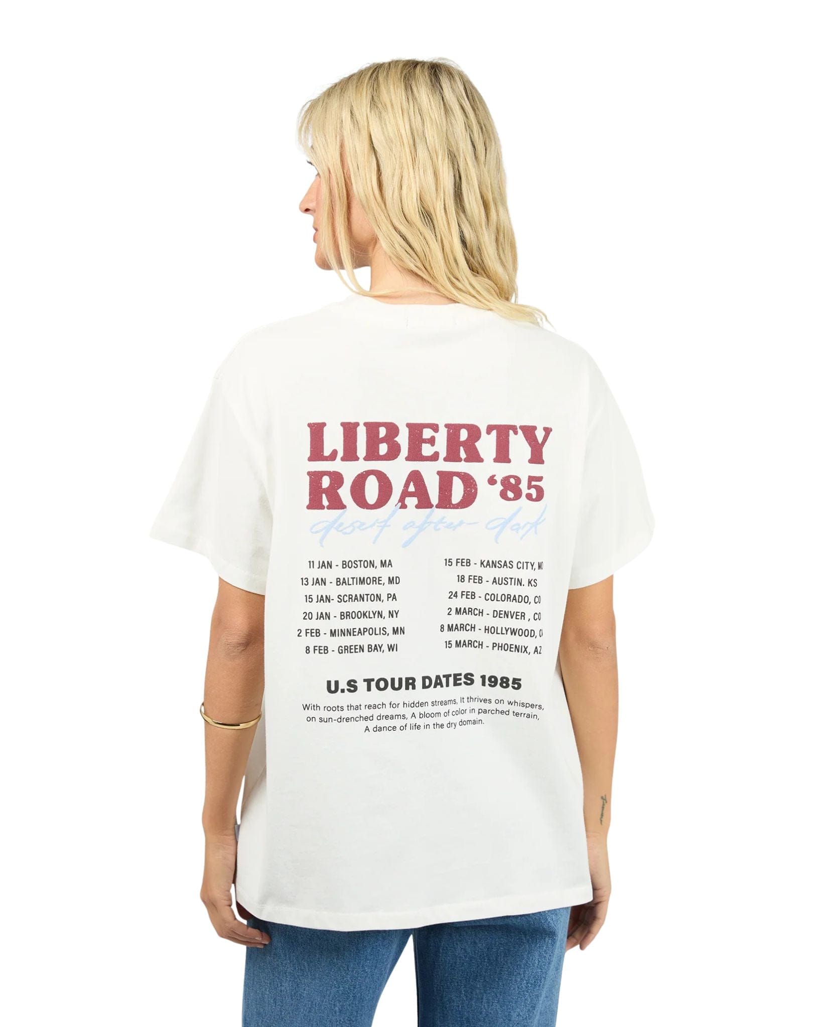 All About Eve Liberty Road Relaxed Tee