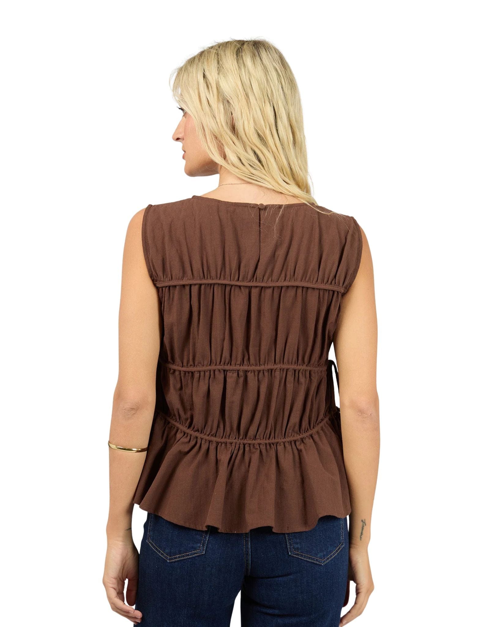 All About Eve Lou Lou Tie Top