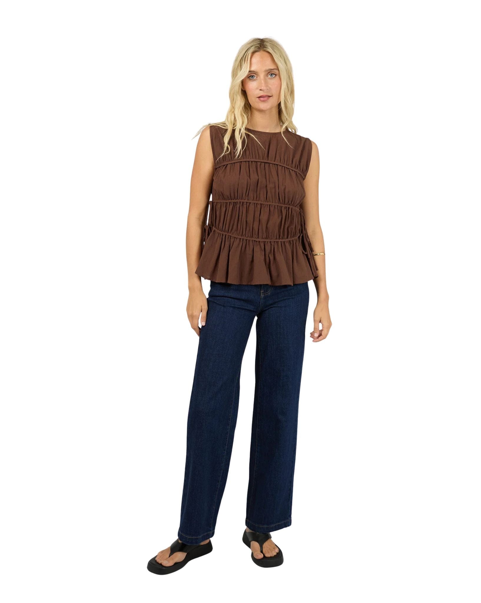 All About Eve Lou Lou Tie Top