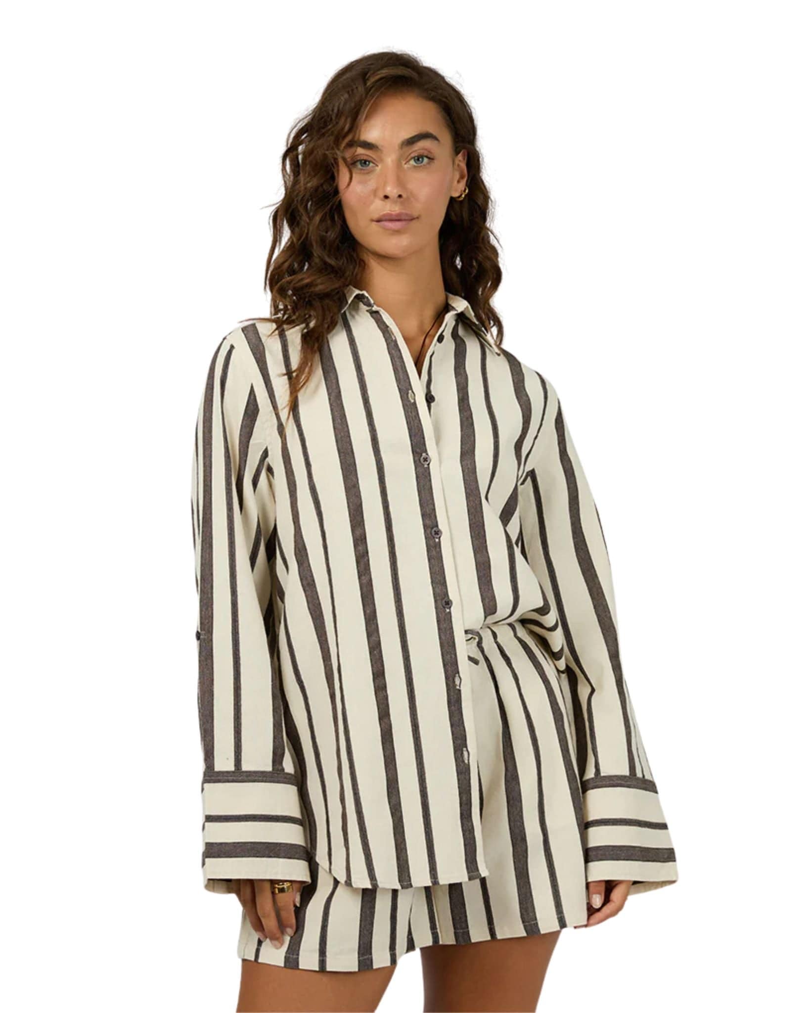 All About Eve Rosa Stripe Shirt