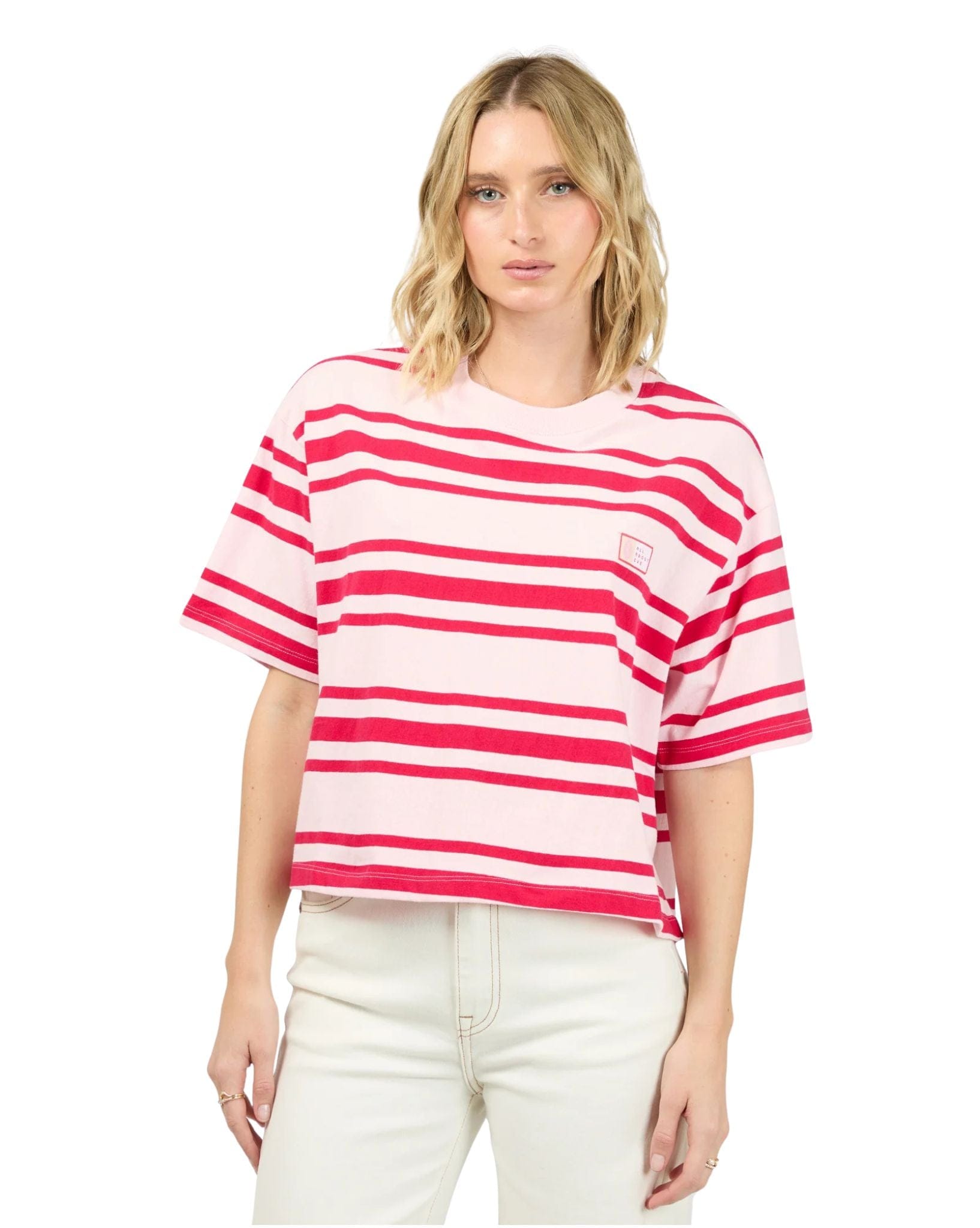 All About Eve Ruby Crop Relaxed Tee