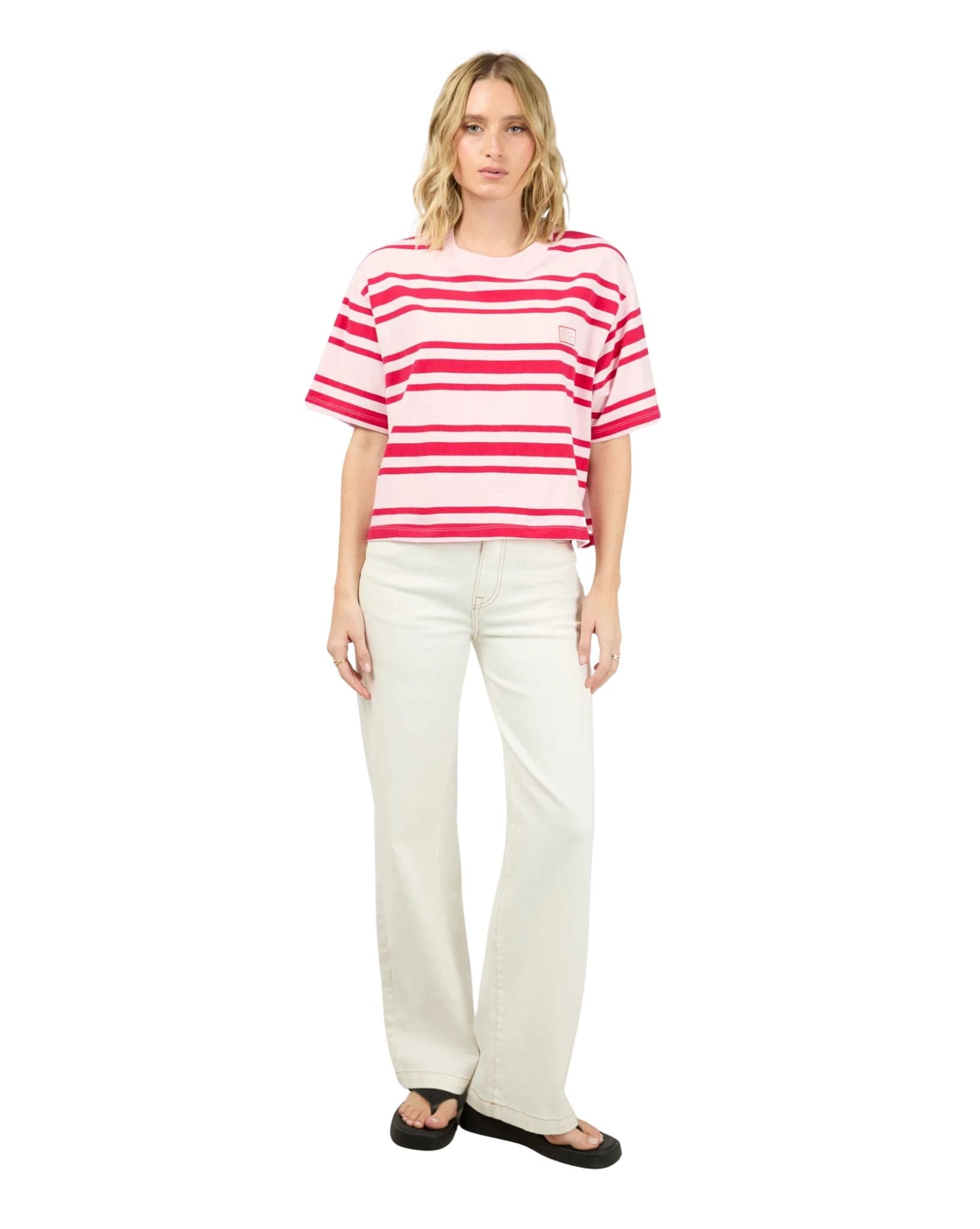 All About Eve Ruby Crop Relaxed Tee