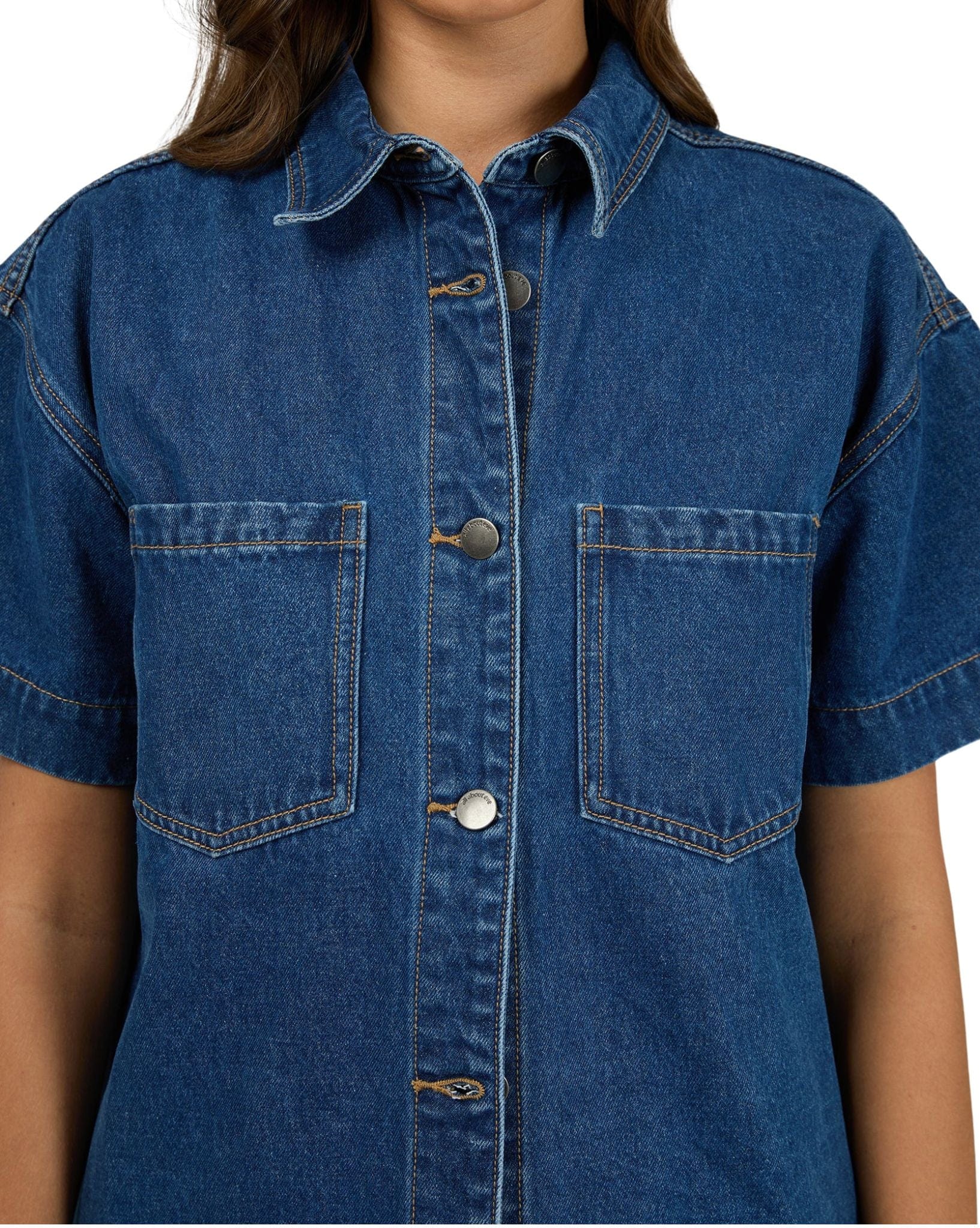 All About Eve Simi Denim Shirt