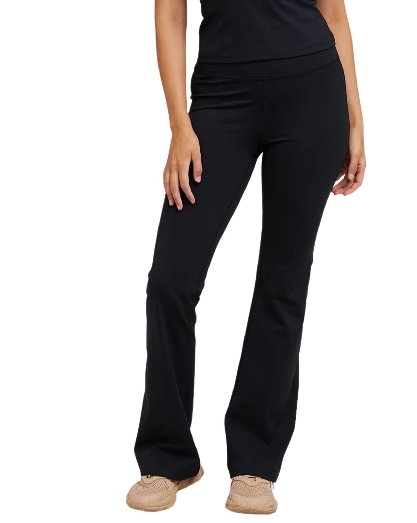 All About Eve Womens Active Rib Flare Legging