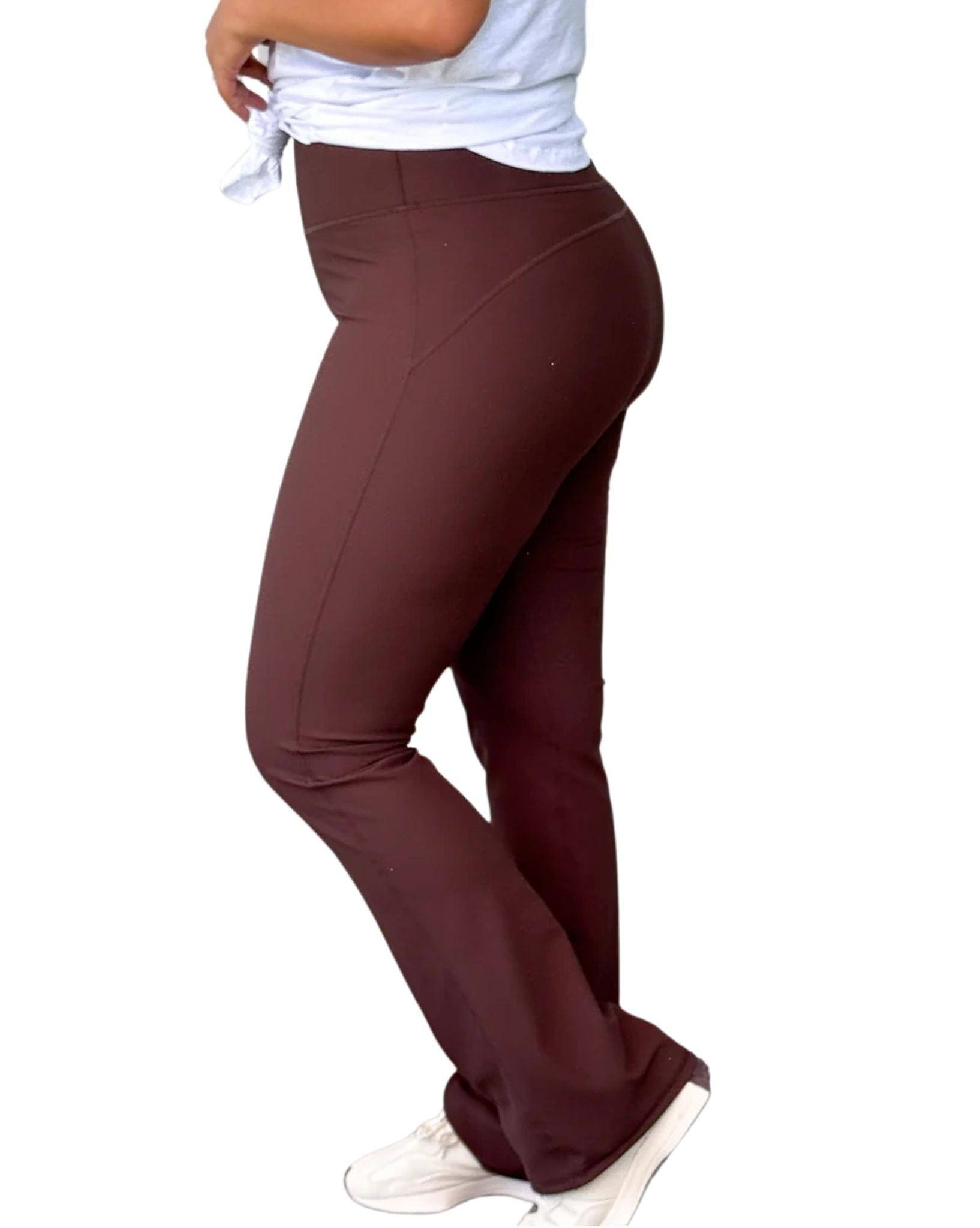 All About Eve Womens Active Rib Flare Legging