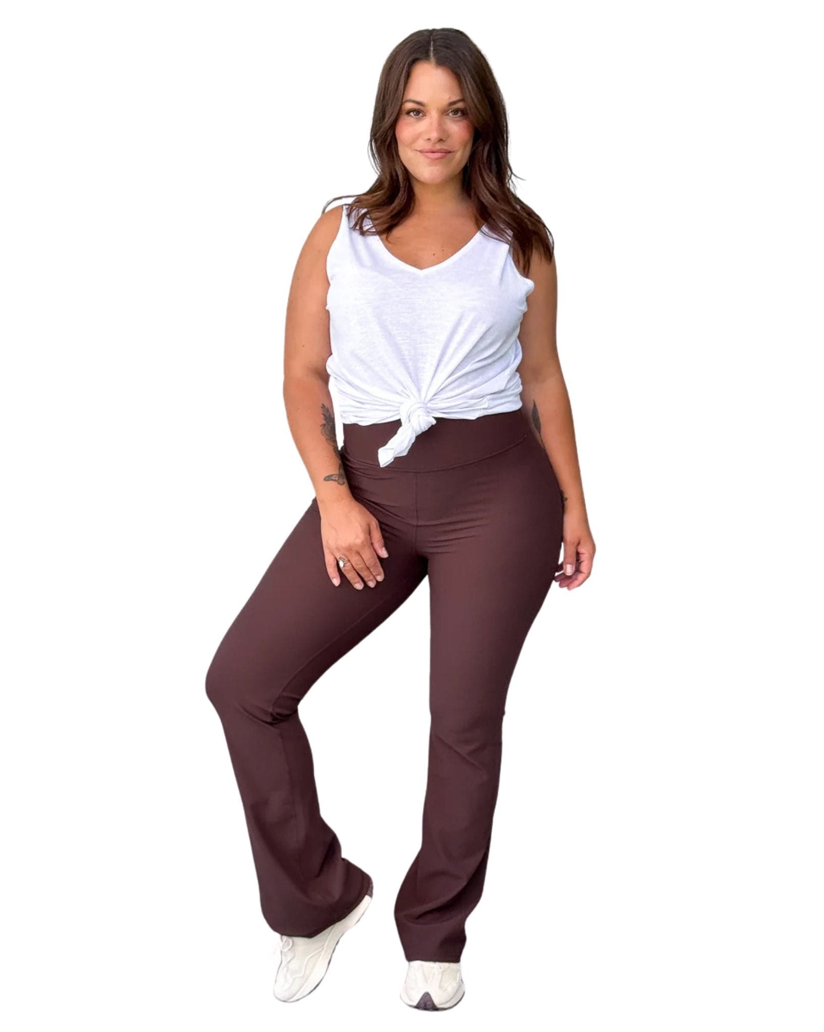 All About Eve Womens Active Rib Flare Legging