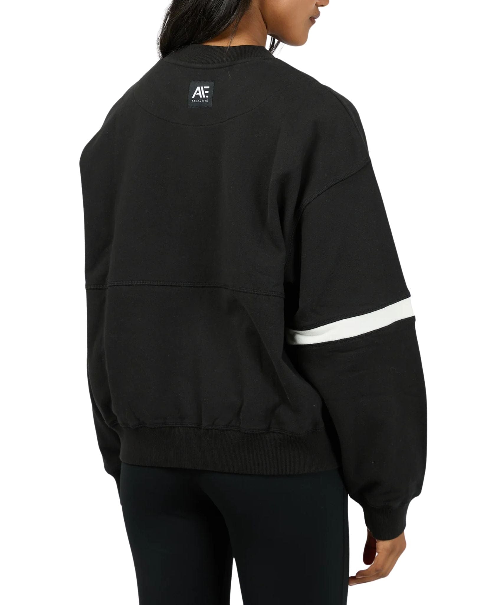 All About Eve Womens Savannah Slouch Crew - Black