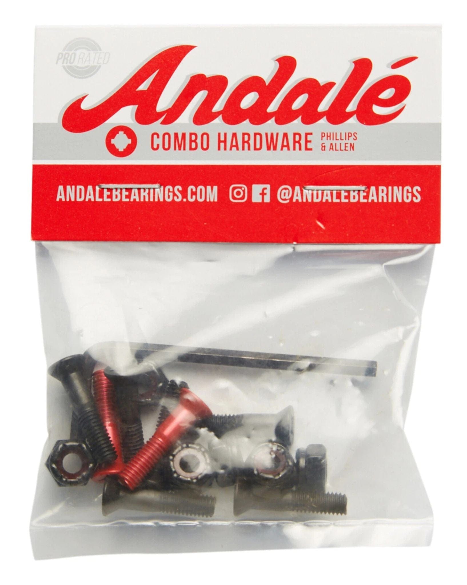Andalé Andale Combo Hardware 7/8" - Red