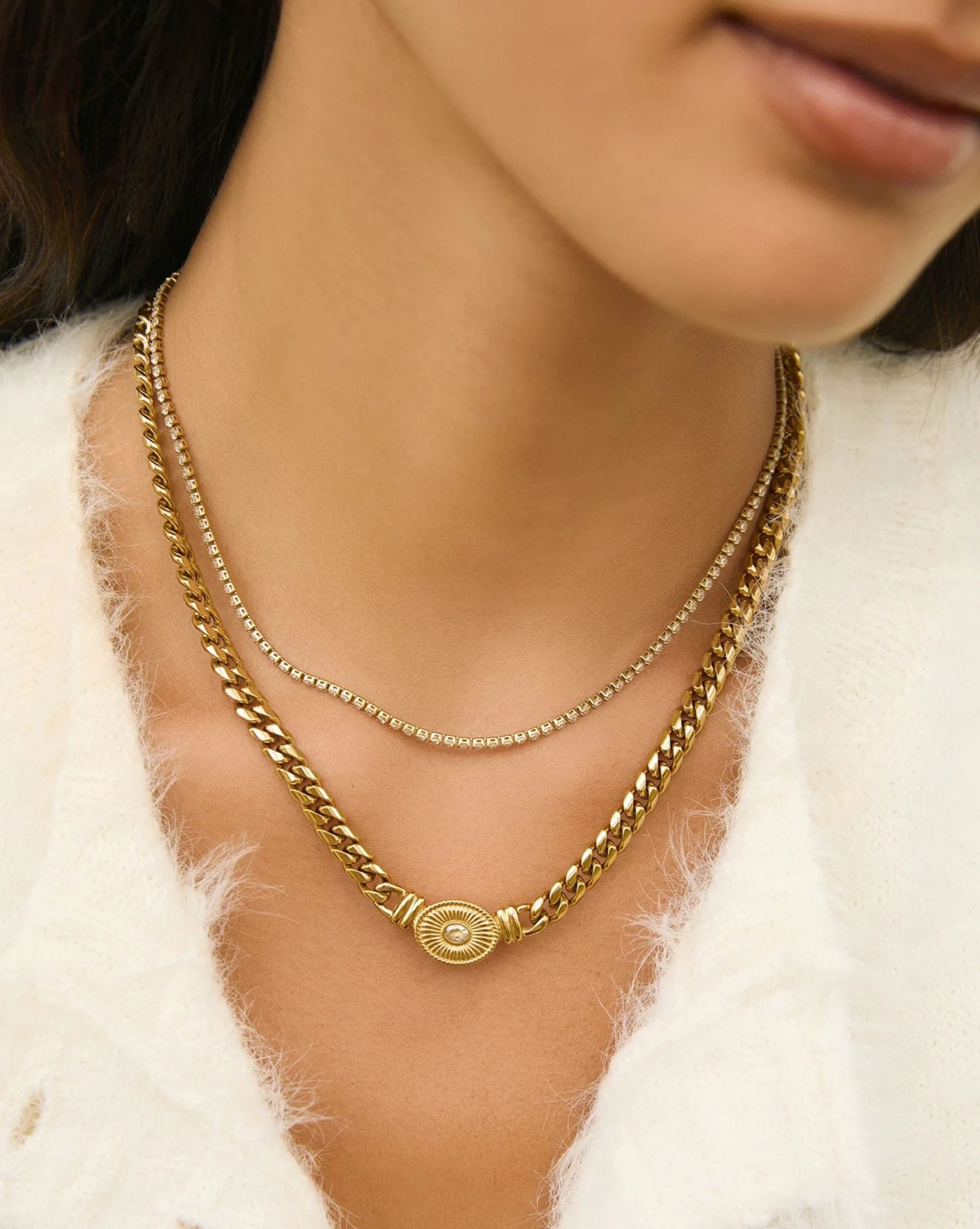 Arms Of Eve Alexandra Gold Necklace