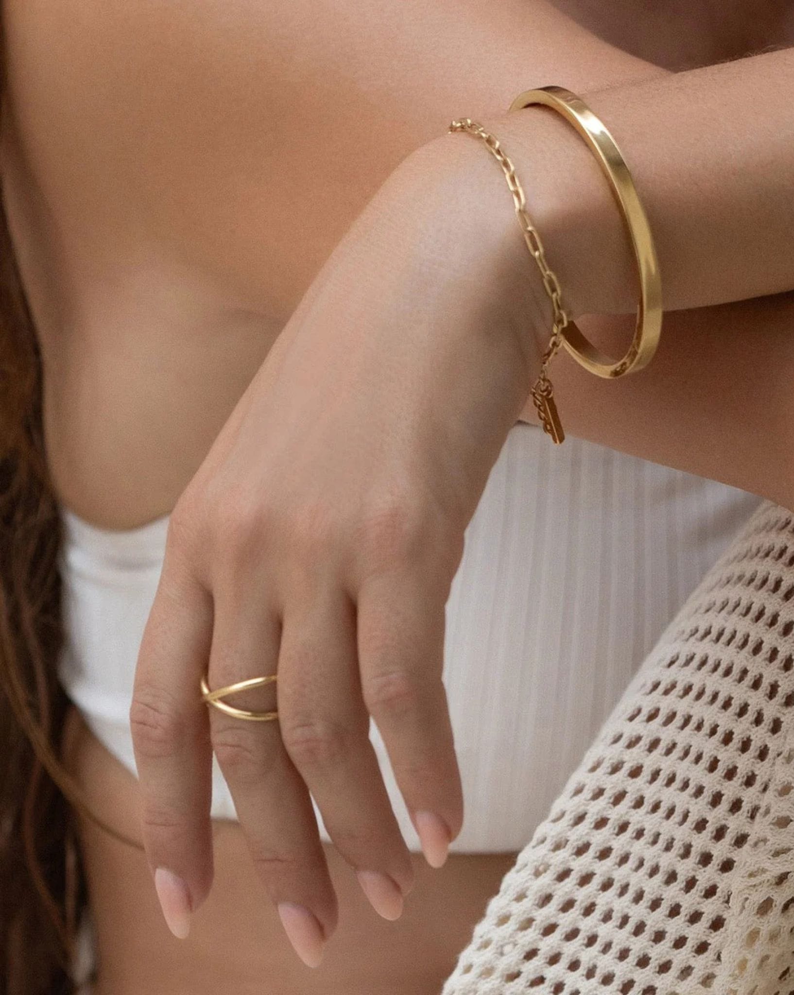 Arms Of Eve Carmi Gold Bracelet