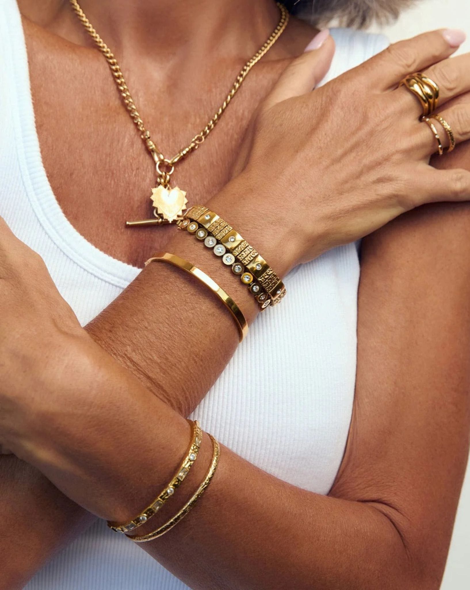 Arms Of Eve Carmi Gold Bracelet