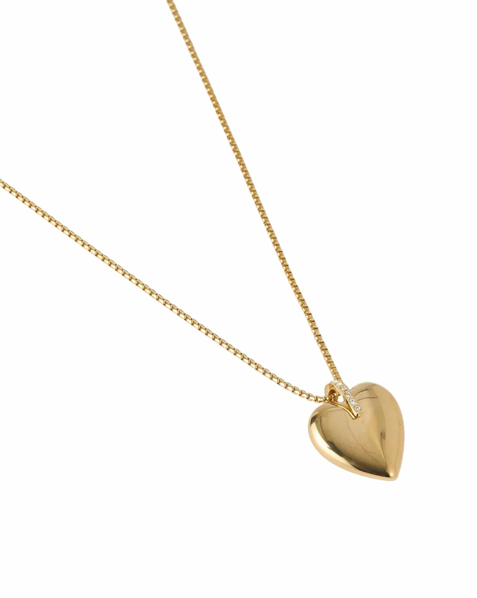 Arms Of Eve Daliah Heart Necklace - Gold