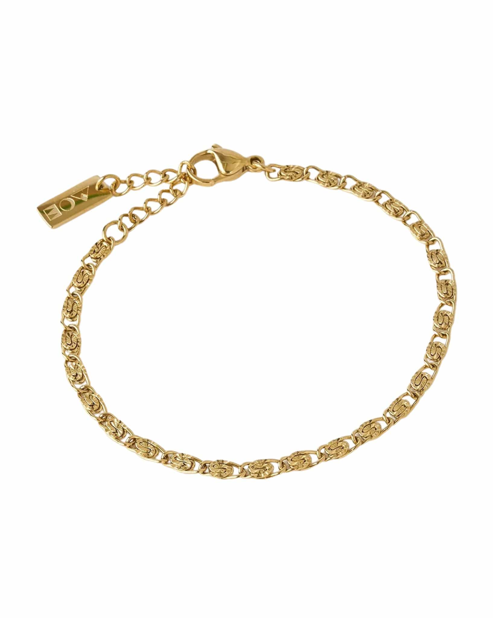 Arms Of Eve Dragon Gold Chain Bracelet