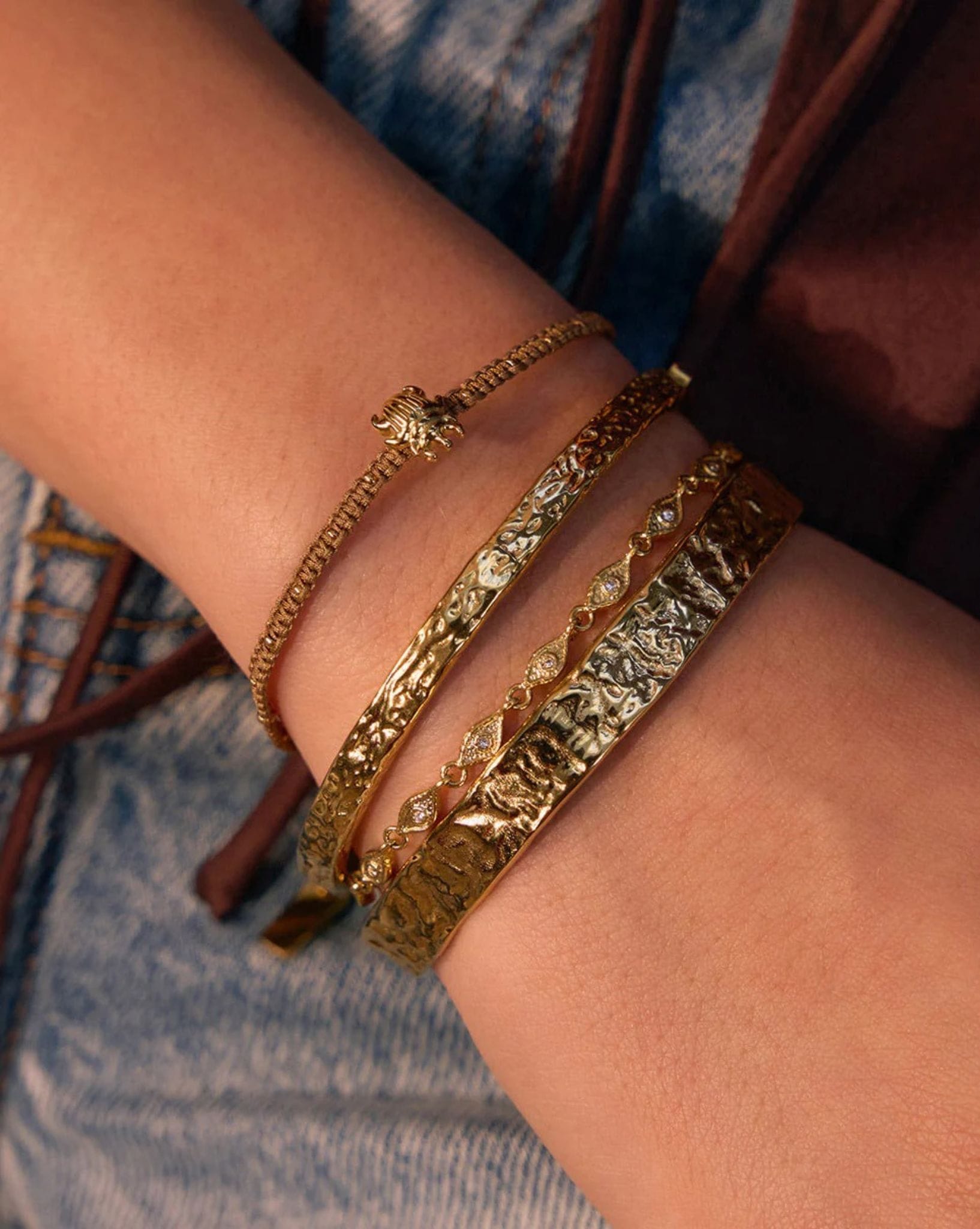 Arms Of Eve Elysian Gold Bracelet