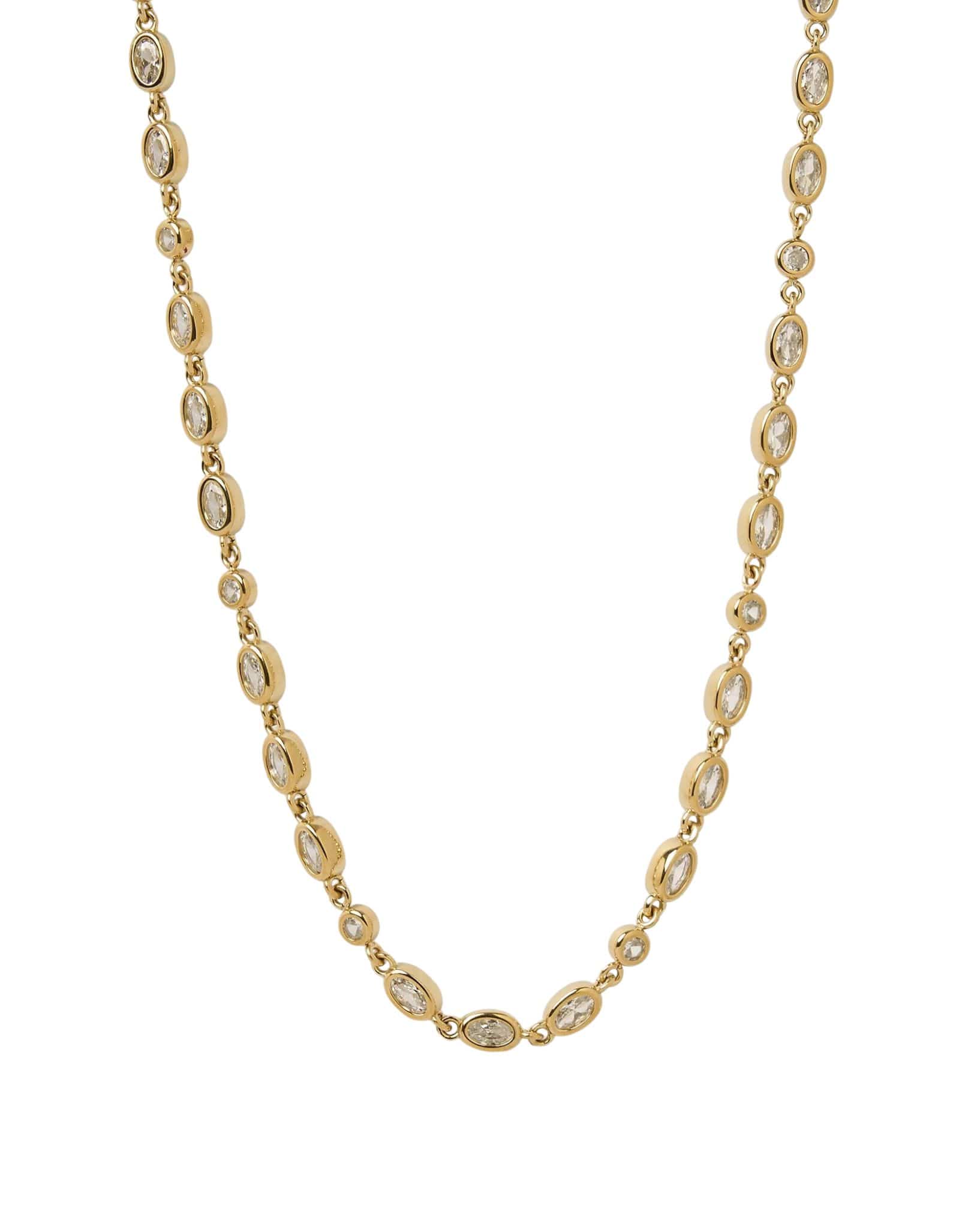 Arms Of Eve Isadora Gold Necklace - Stone