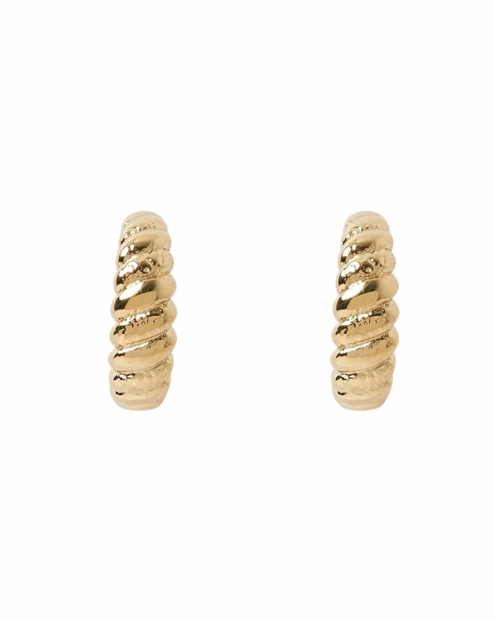 Arms Of Eve Lulu Gold Hoop Earrings