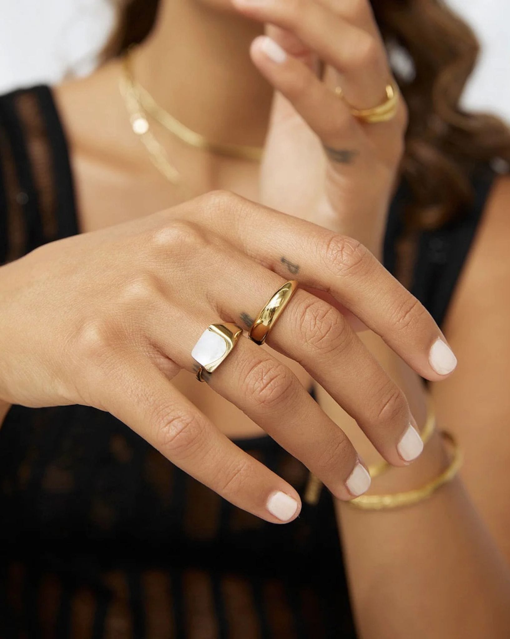 Arms Of Eve Minnie Gold Ring