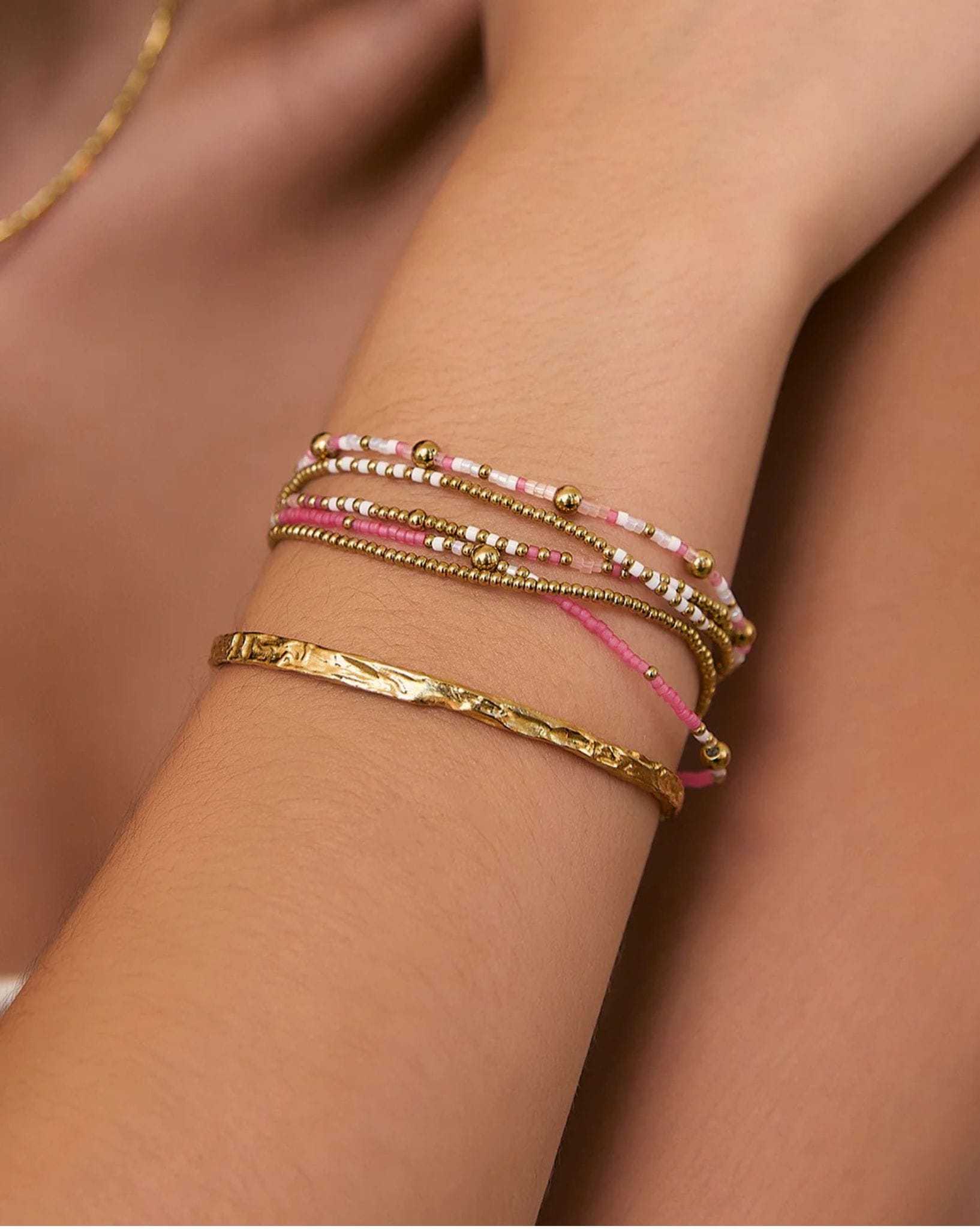 Arms Of Eve Nellie Bracelet - Bubblegum