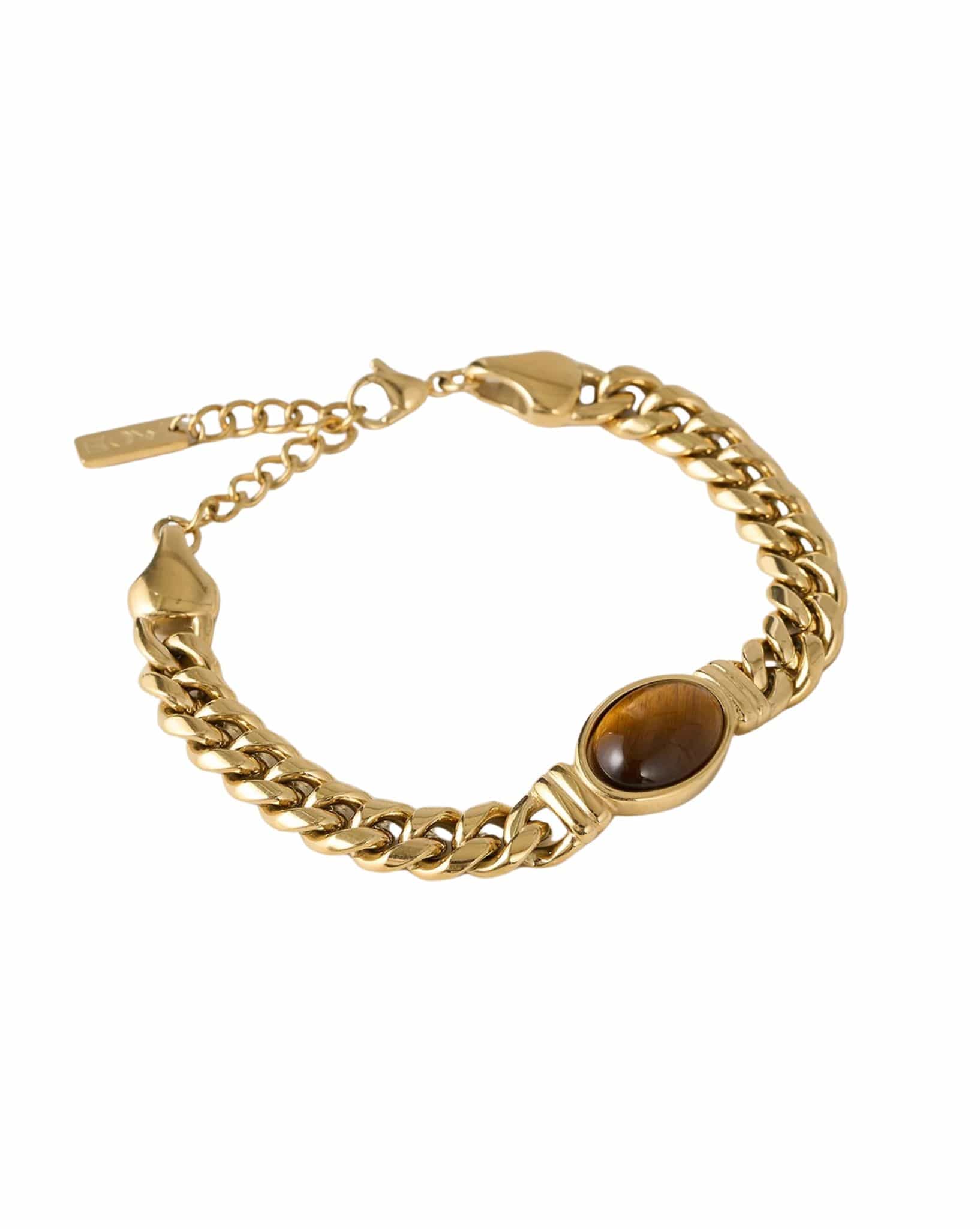Arms Of Eve Odette Bracelet - Tigers Eye