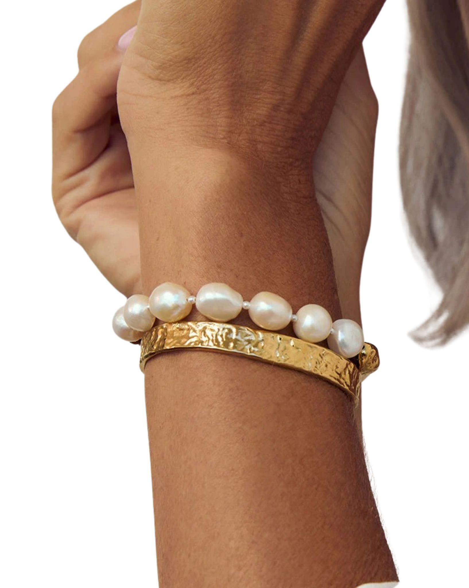Arms Of Eve Olivia Gold Cuff Bracelet