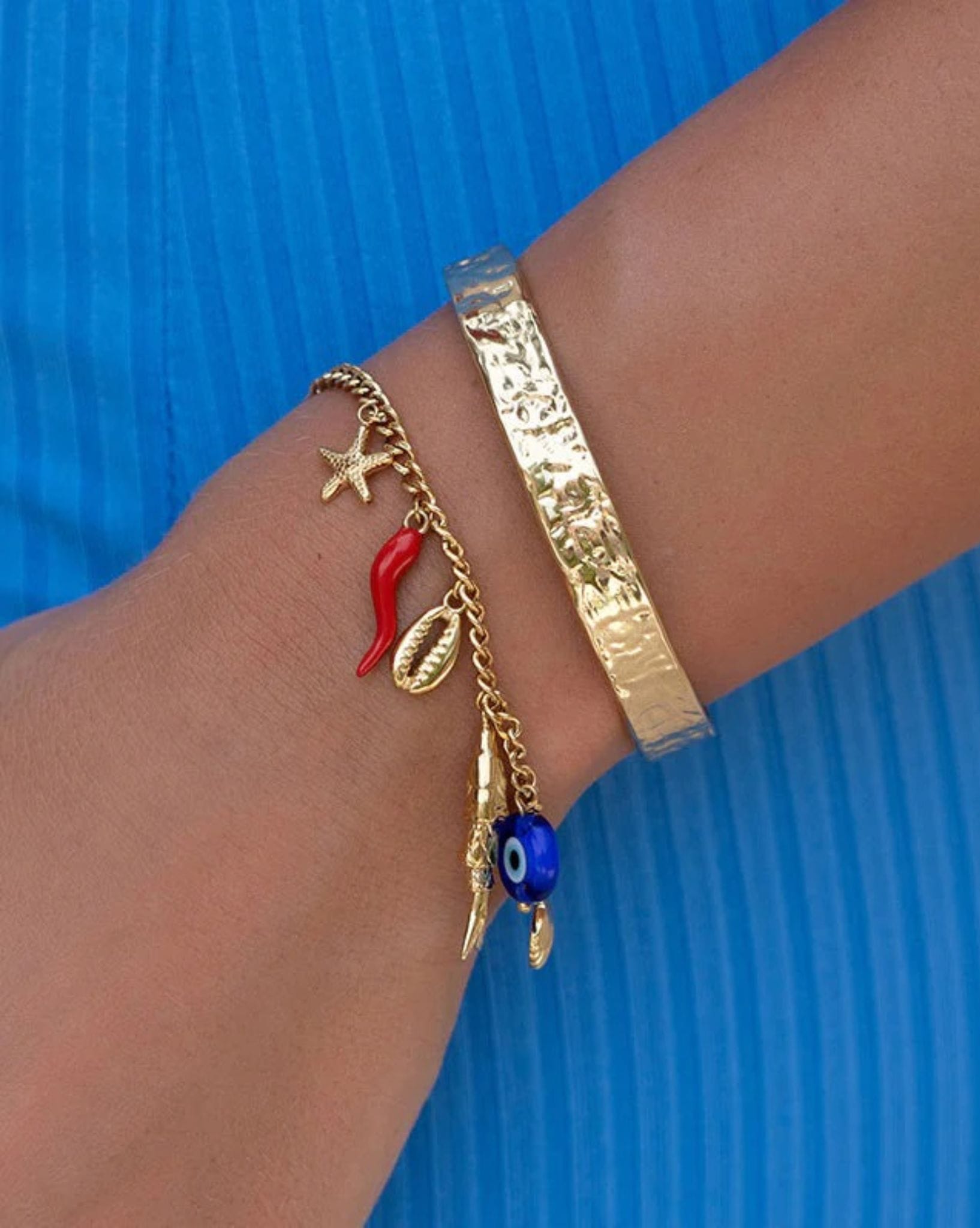 Arms Of Eve Olivia Gold Cuff Bracelet