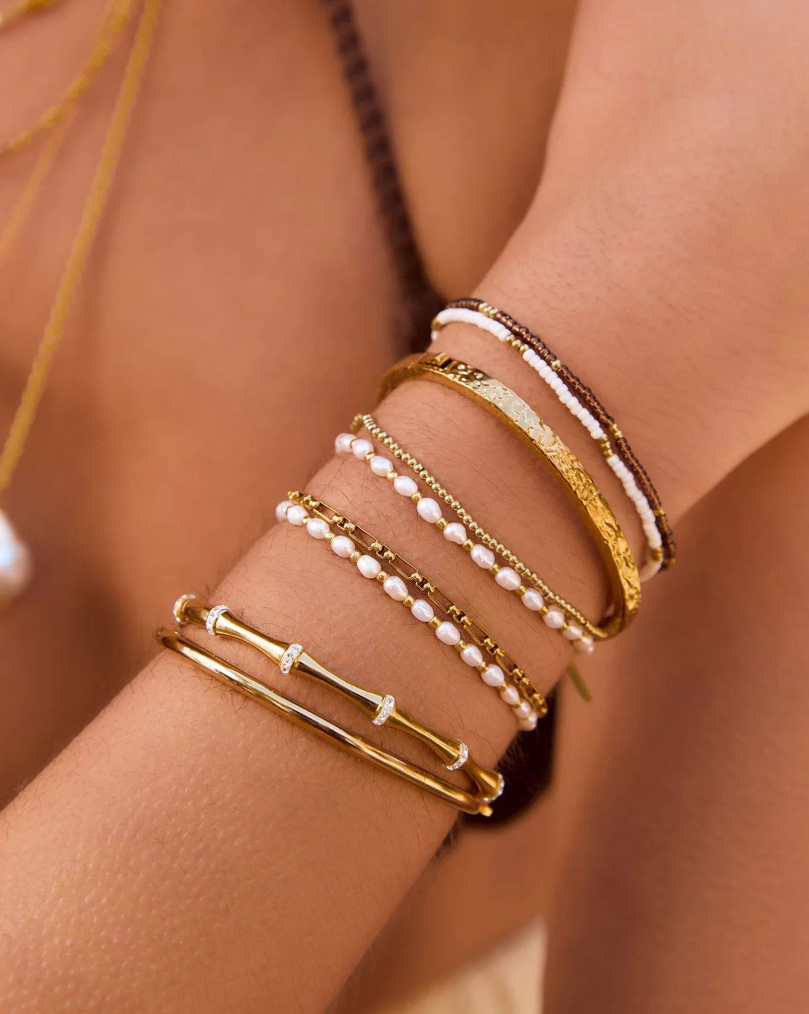 Arms Of Eve Portia Gold Bracelet