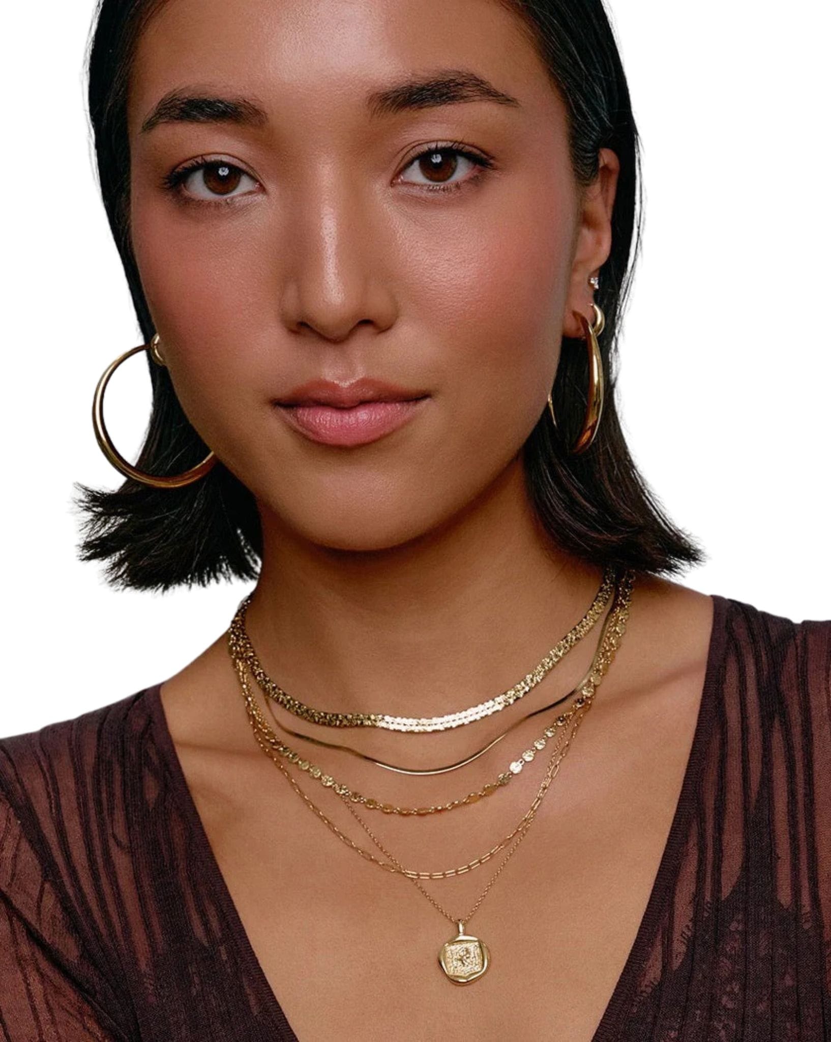 Arms Of Eve Riley Gold Hoop Earrings - Large