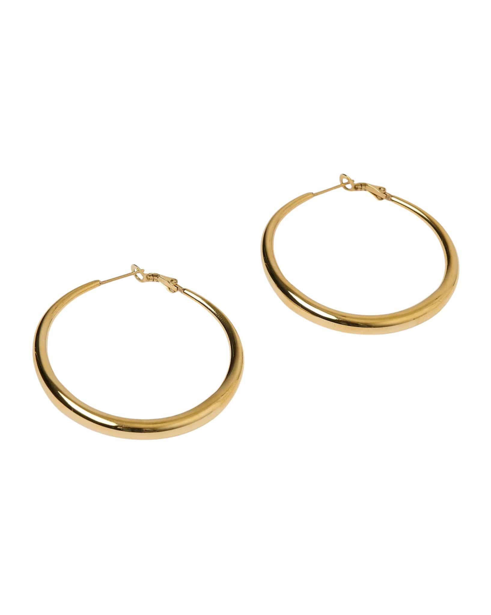 Arms Of Eve Riley Gold Hoop Earrings - Large