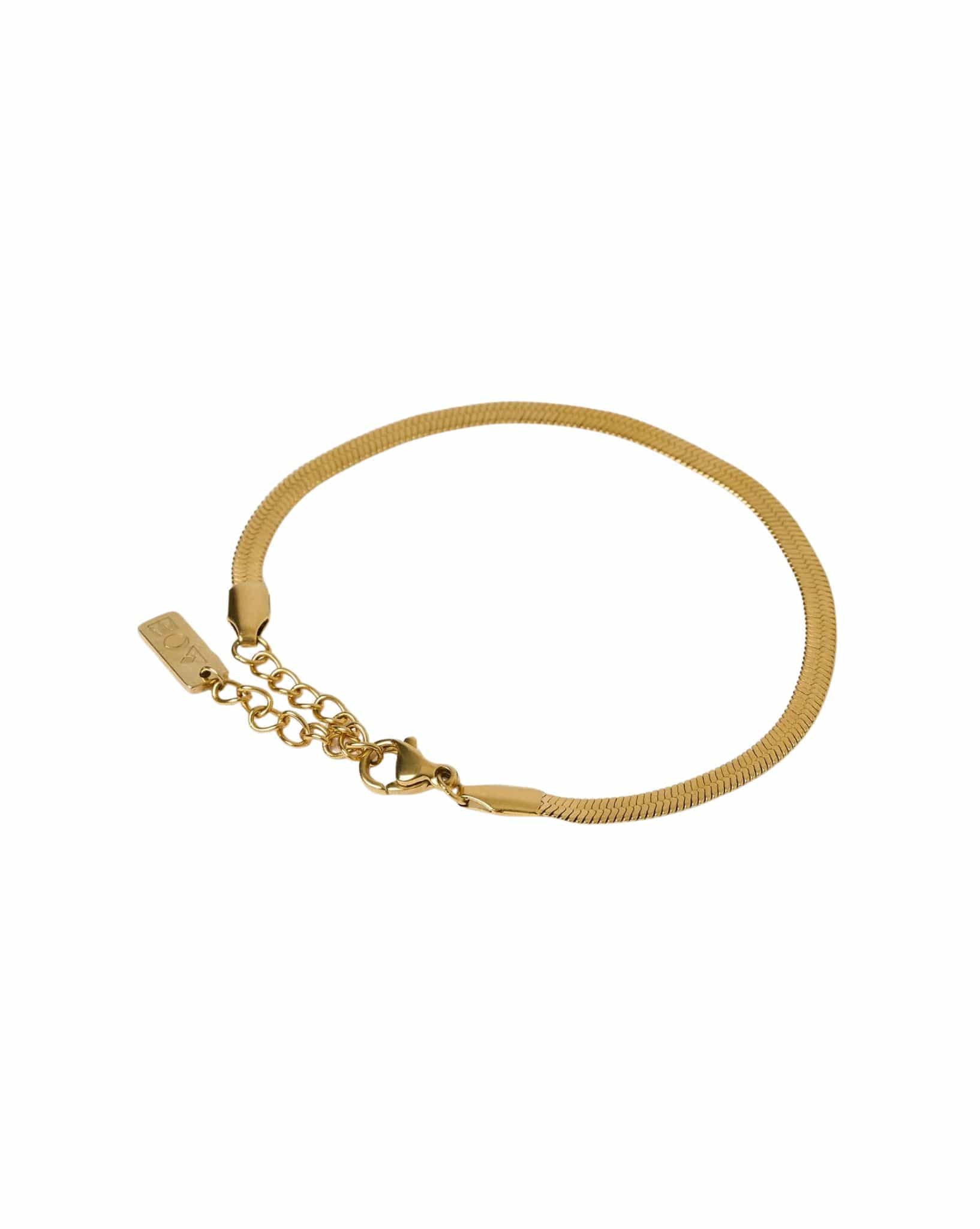 Arms Of Eve Sylvia Gold Snake Chain Bracelet