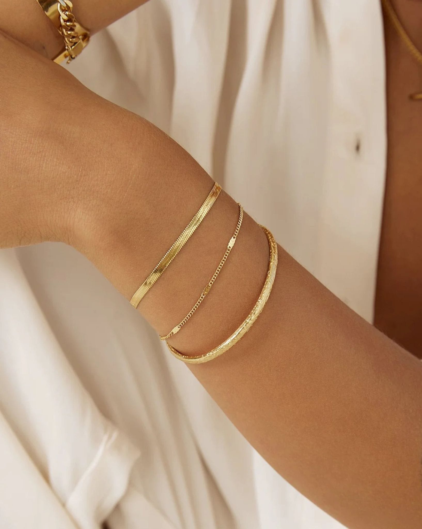 Arms Of Eve Willa Gold Chain Bracelet