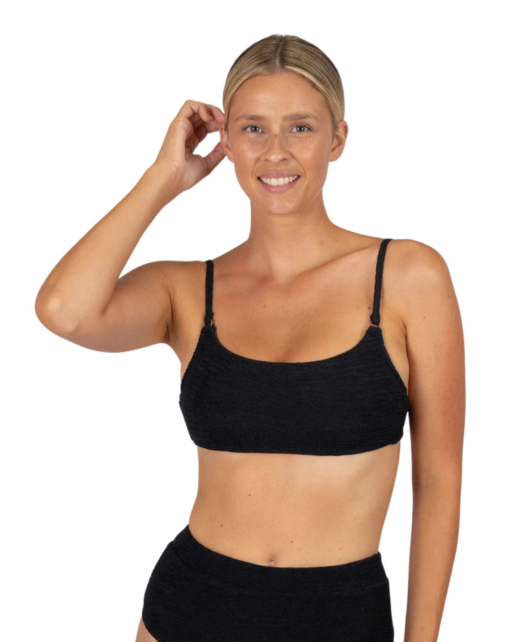 Baku Ibiza B-C-D Cup Square Neck Bralette Bikini Top