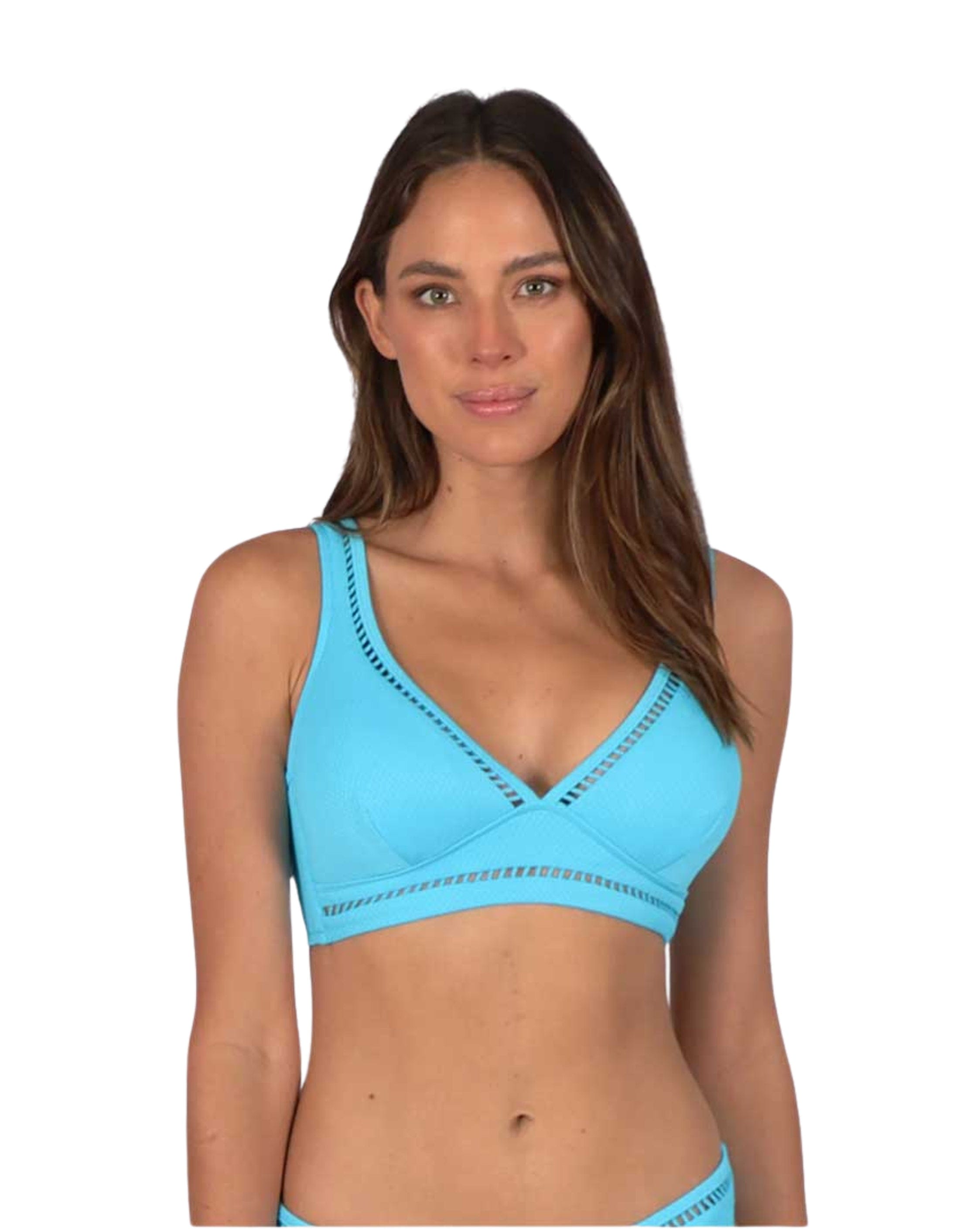 Baku Rococco D-DD Cup Longline Bikini Bra Top