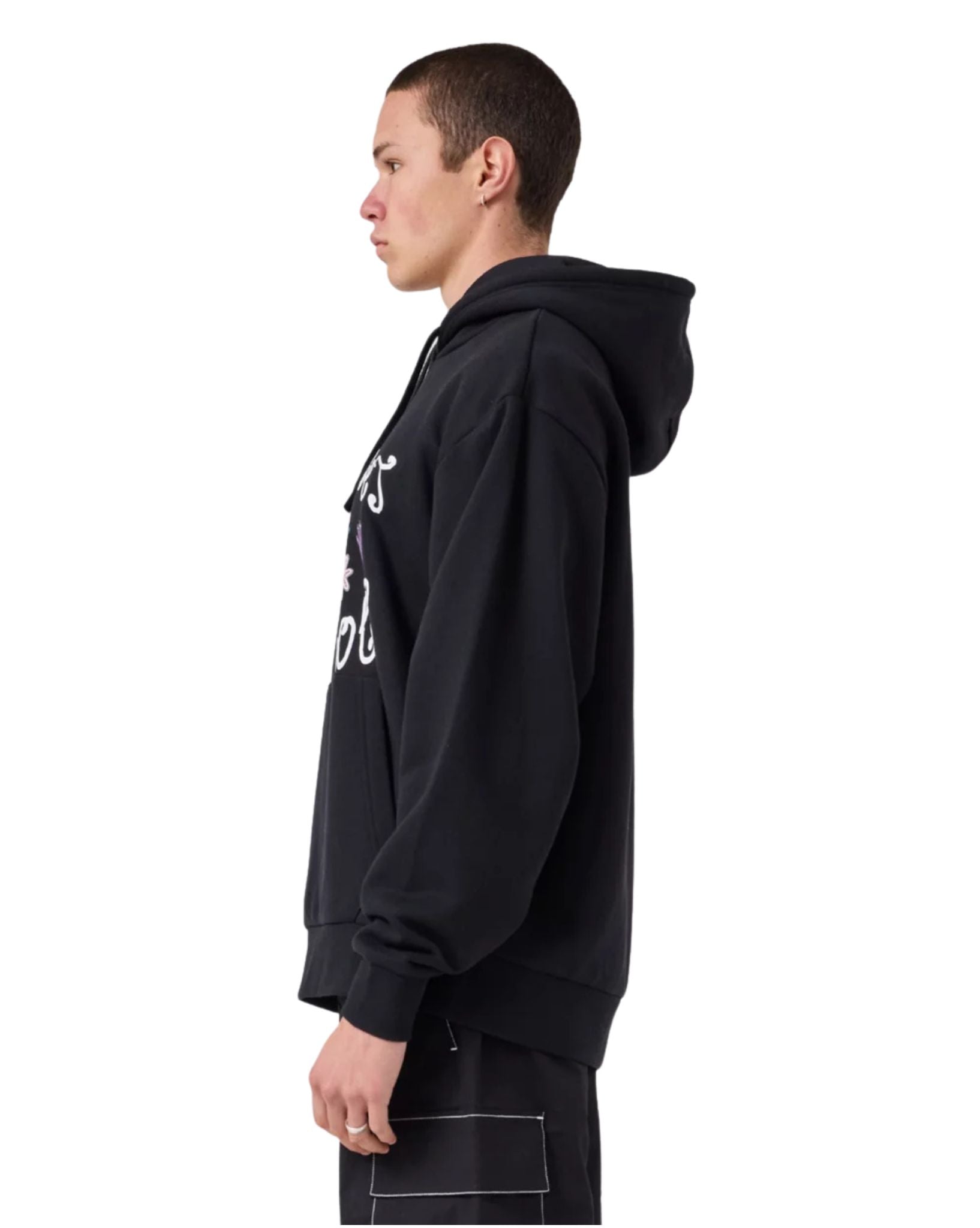 Barney Cools Mens Planet Hood - Black